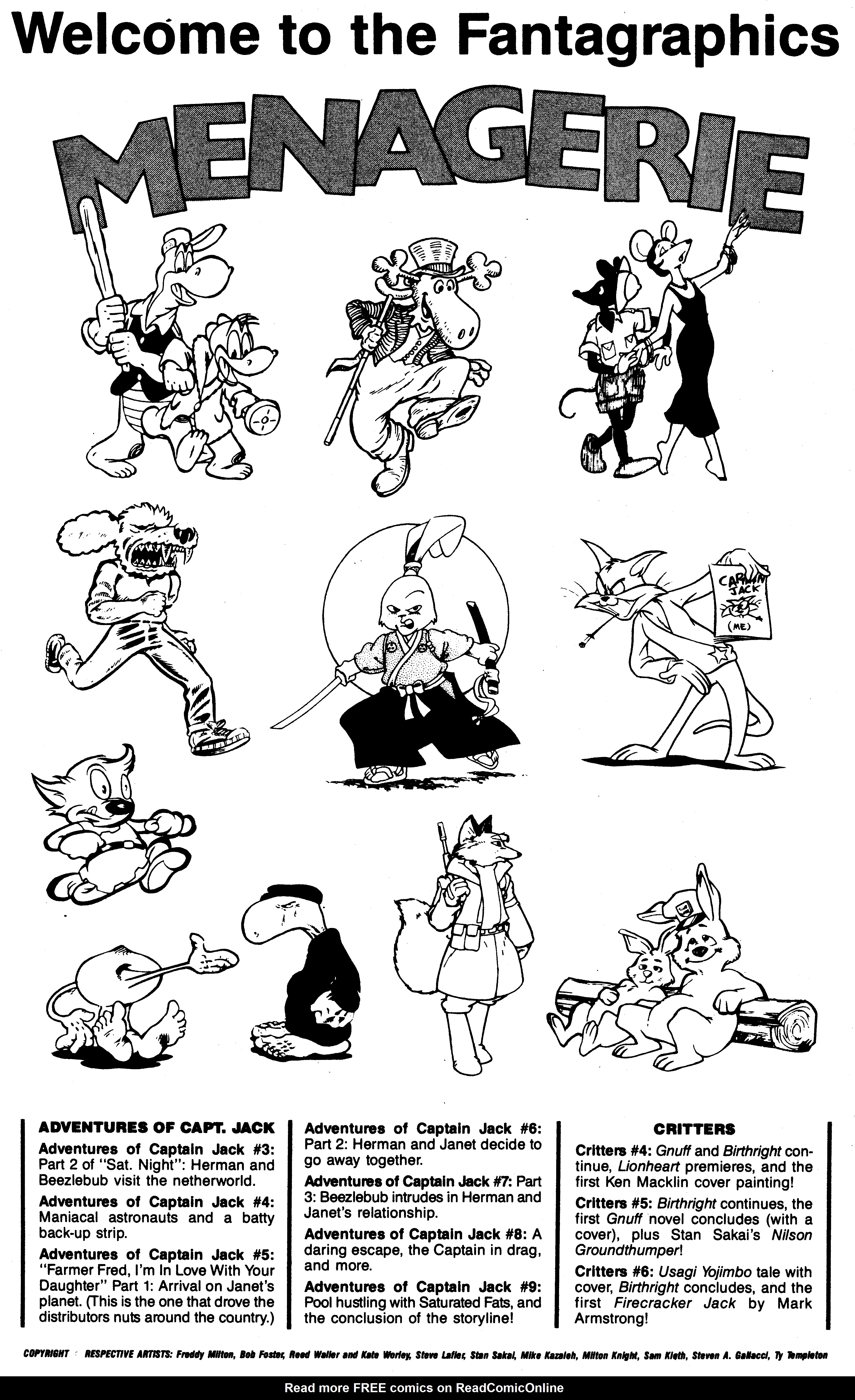 Read online Critters comic -  Issue #26 - 34