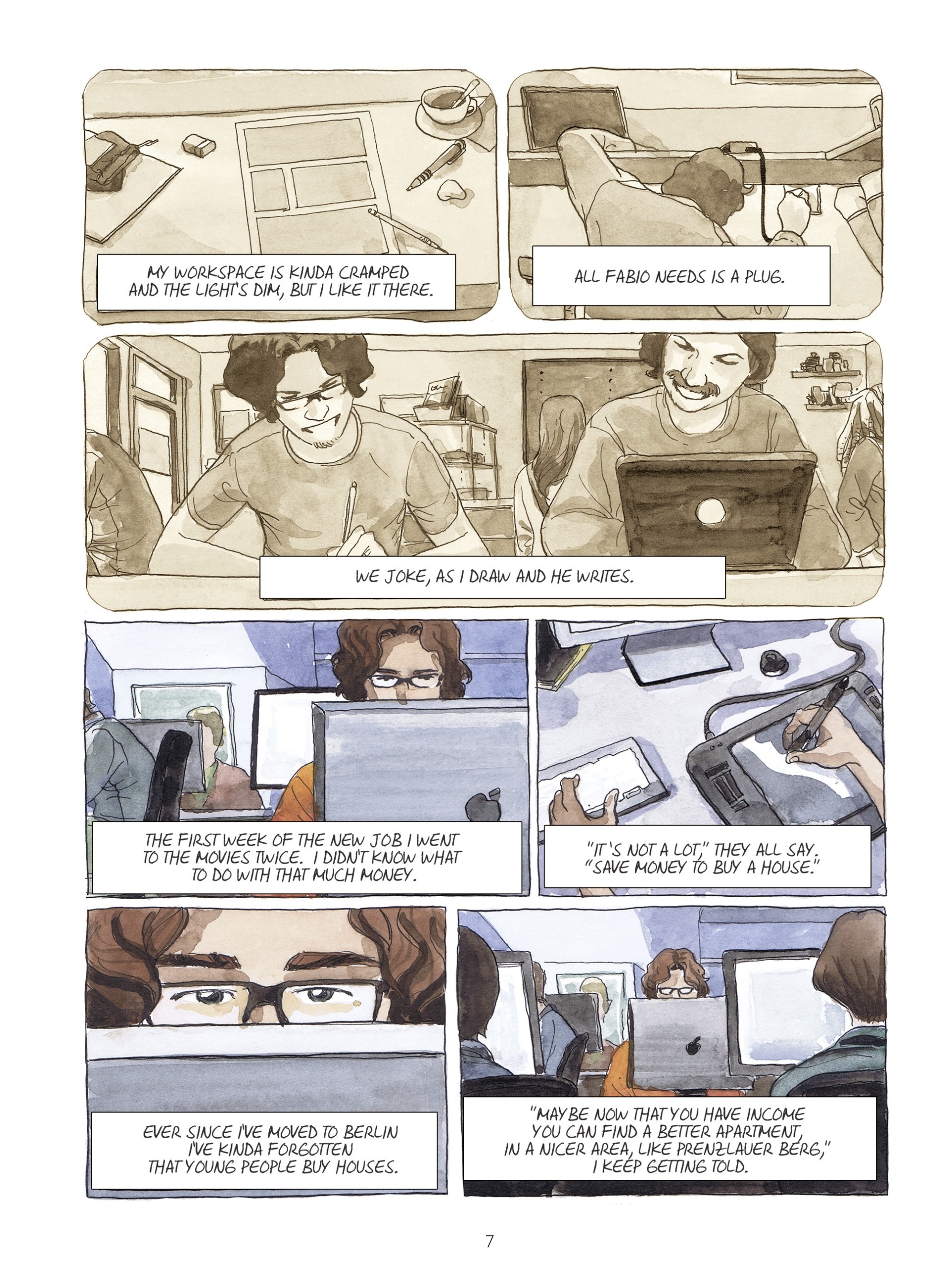 Read online A Real Job comic -  Issue # TPB - 7