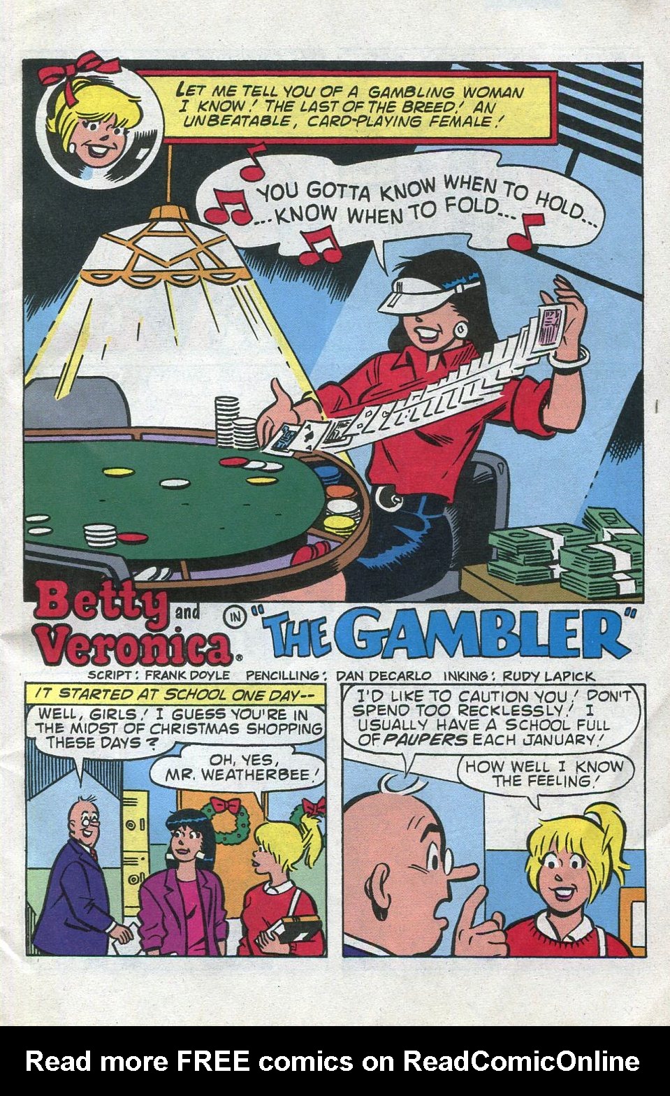 Read online Archie's Christmas Stocking comic -  Issue #2 - 37