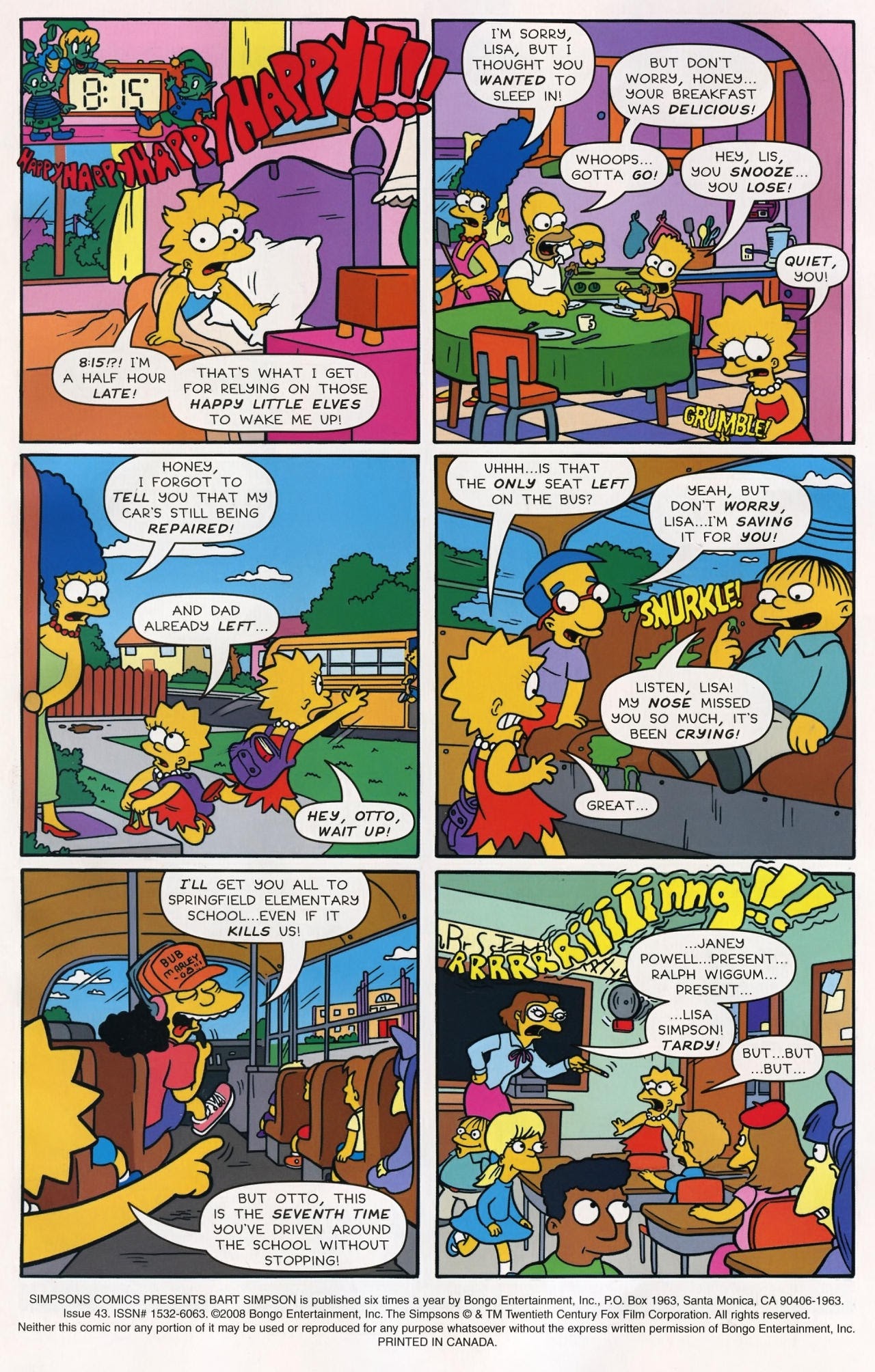Read online Bart Simpson comic -  Issue #43 - 2