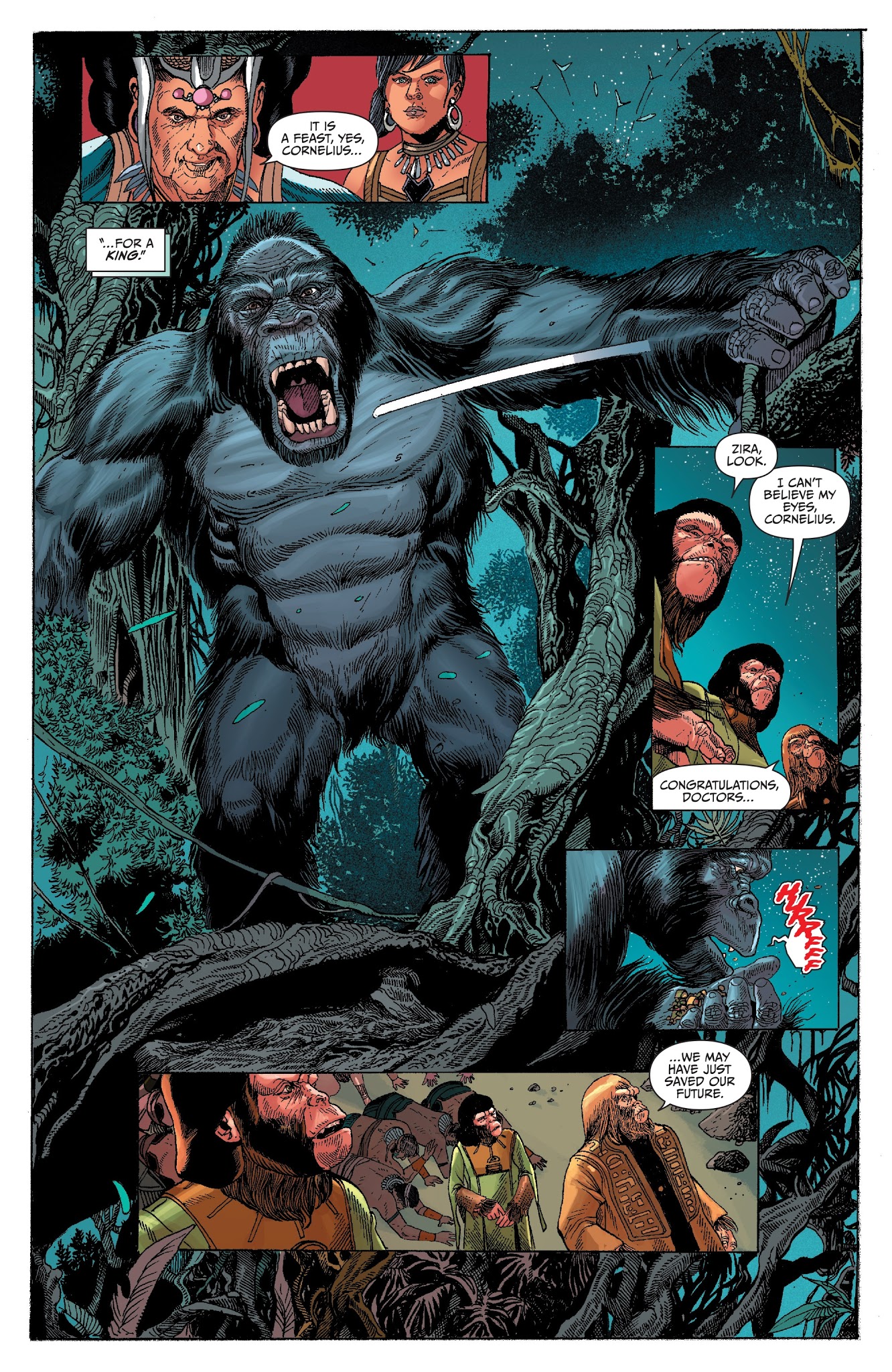 Read online Kong on the Planet of the Apes comic -  Issue #2 - 23