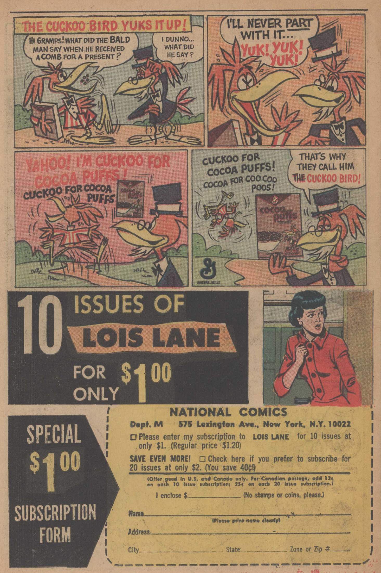 Read online Superman's Girl Friend, Lois Lane comic -  Issue #59 - 34