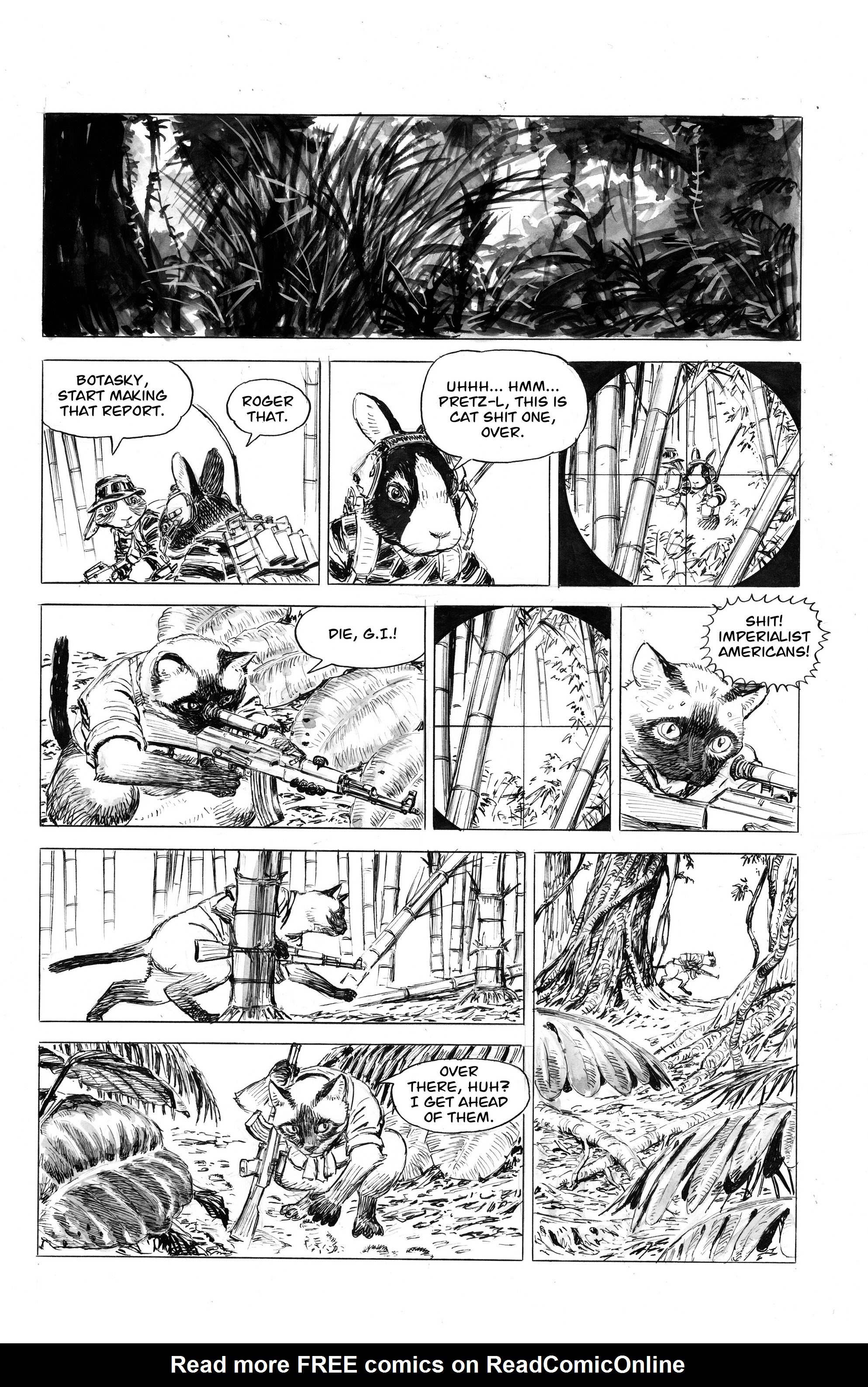 Read online Cat Shit One comic -  Issue #1 - 12