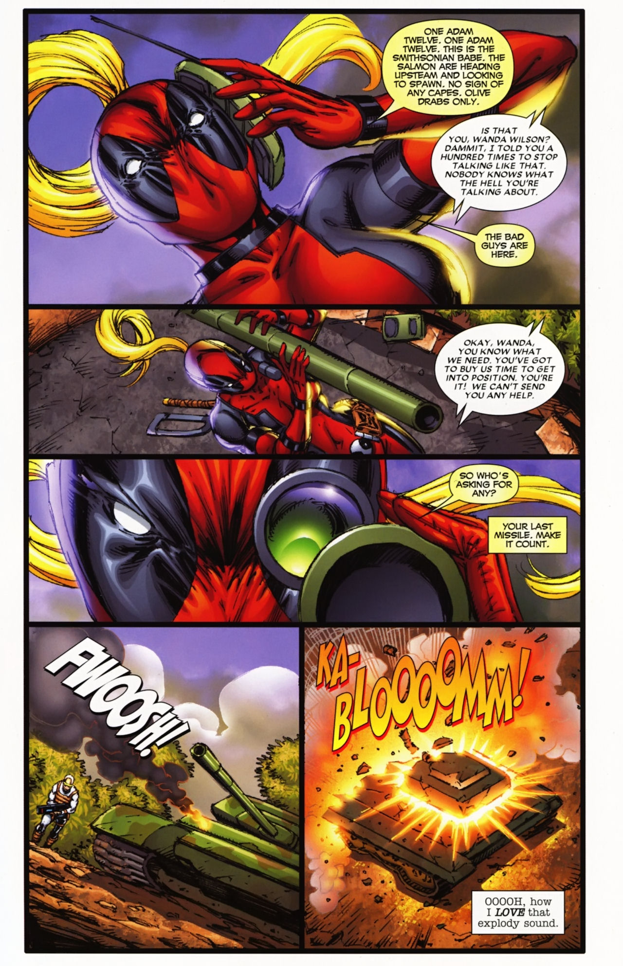 Read online Prelude to Deadpool Corps comic -  Issue #1 - 4