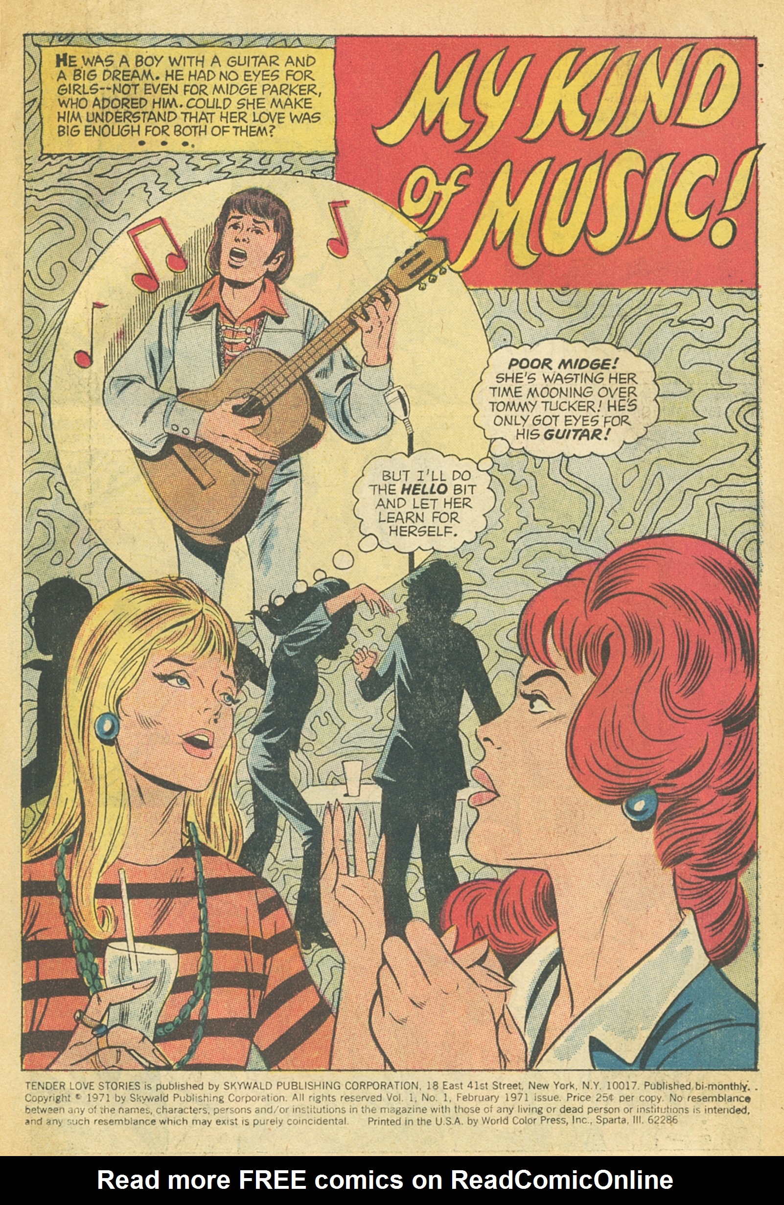 Read online Tender Love Stories comic -  Issue #1 - 3