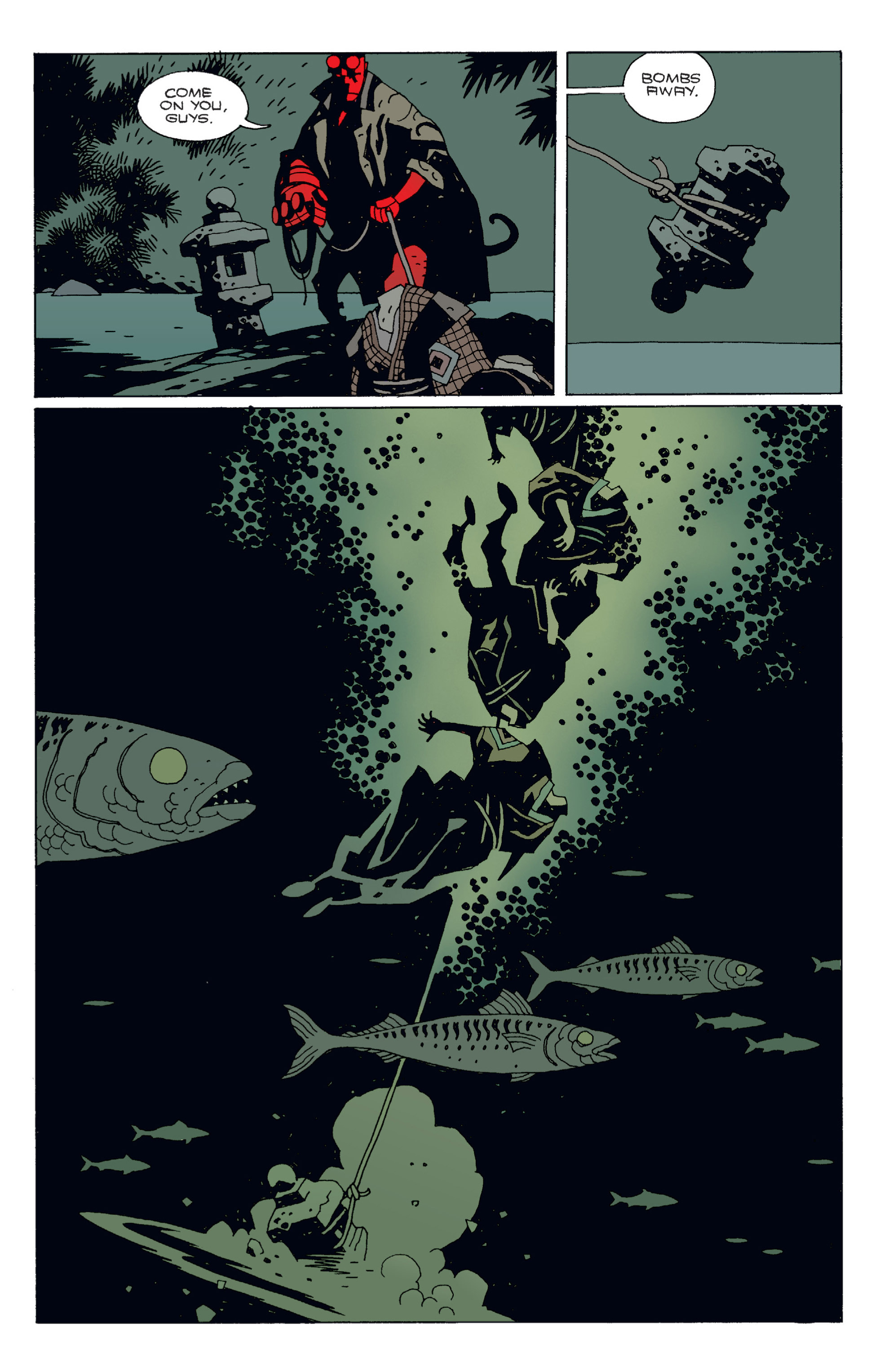 Read online Hellboy comic -  Issue #4 - 40