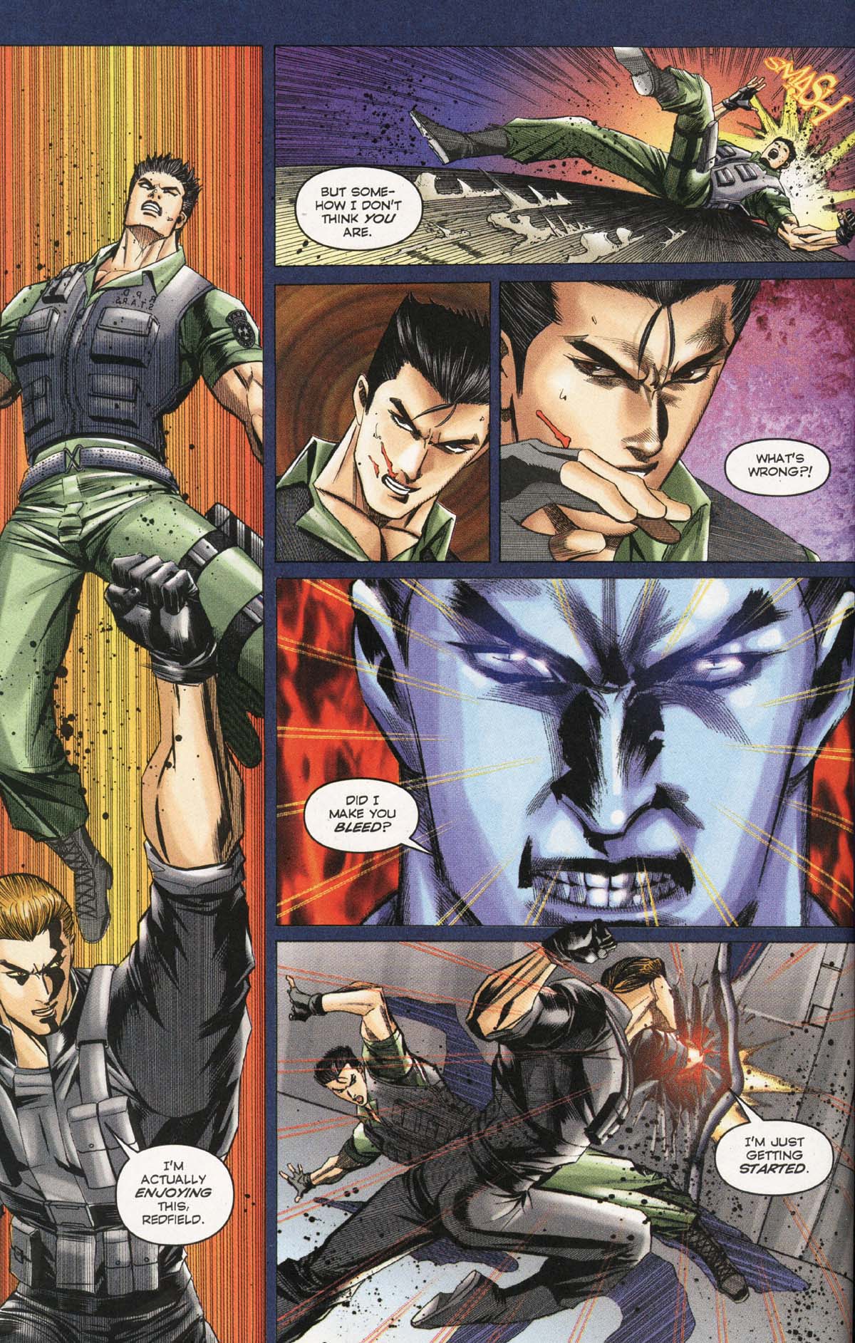 Read online Resident Evil Code: Veronica comic -  Issue #3 - 124