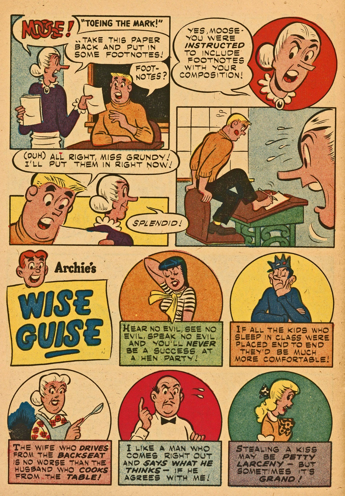 Read online Archie's Joke Book Magazine comic -  Issue #42 - 34
