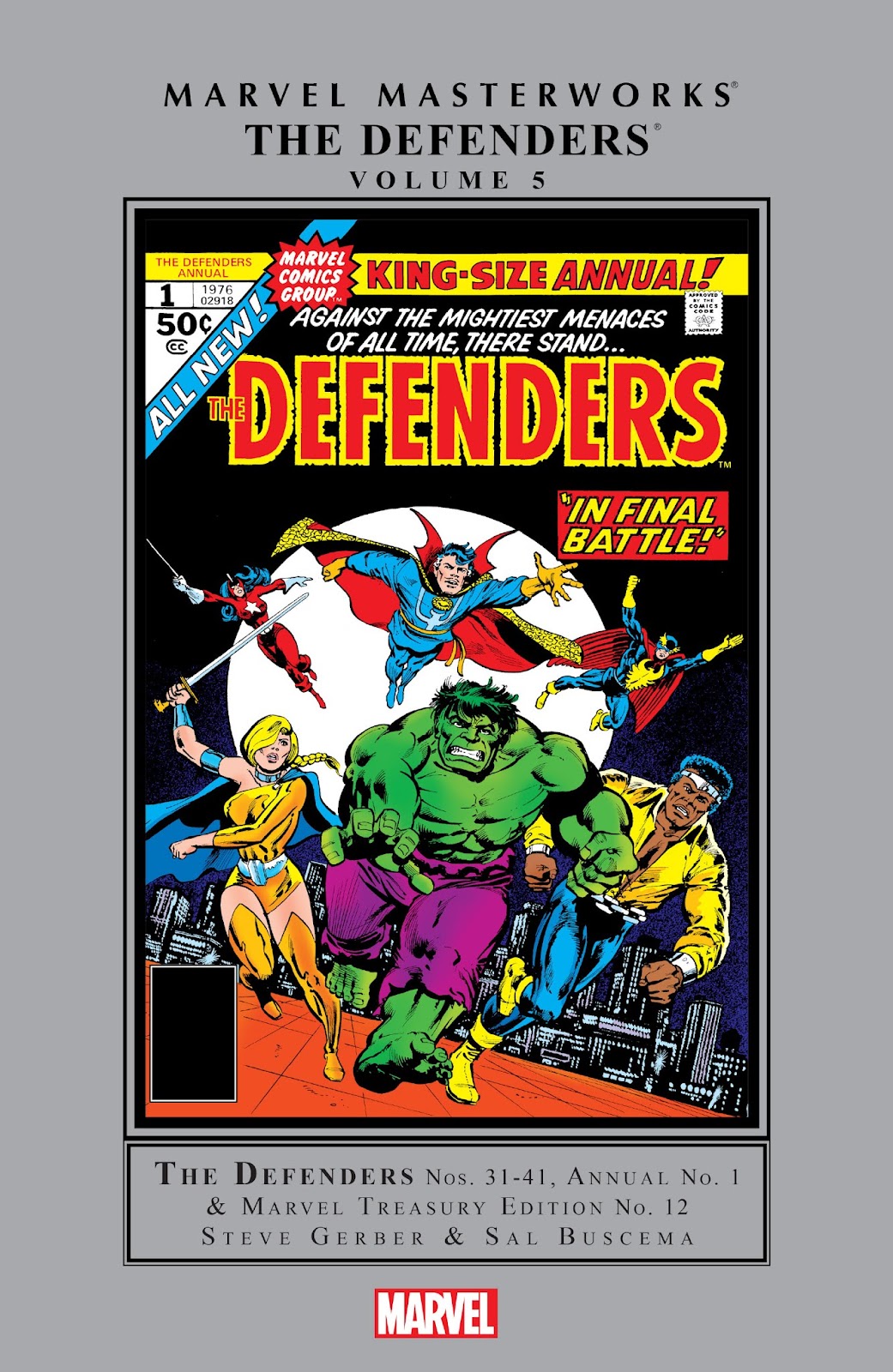 Marvel Masterworks: The Defenders issue TPB 5 (Part 1) - Page 1