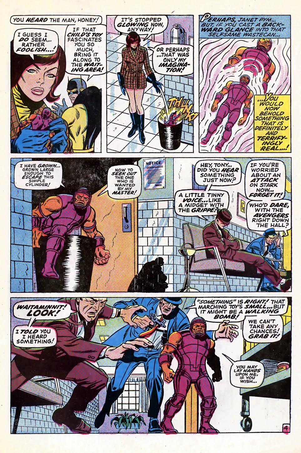 Read online The Avengers (1963) comic -  Issue #69 - 5