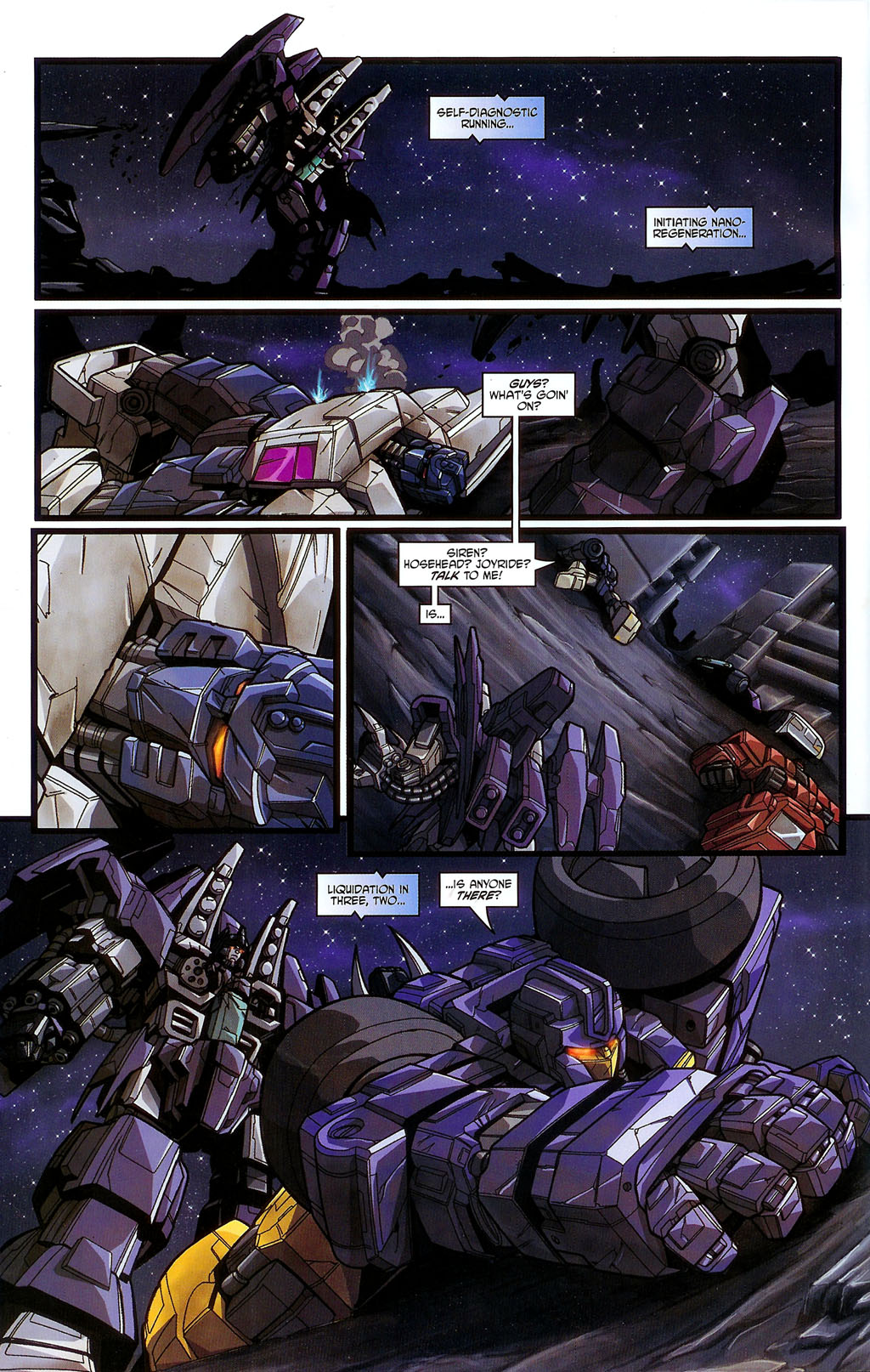 Read online Transformers War Within: "The Age of Wrath" comic -  Issue #3 - 18
