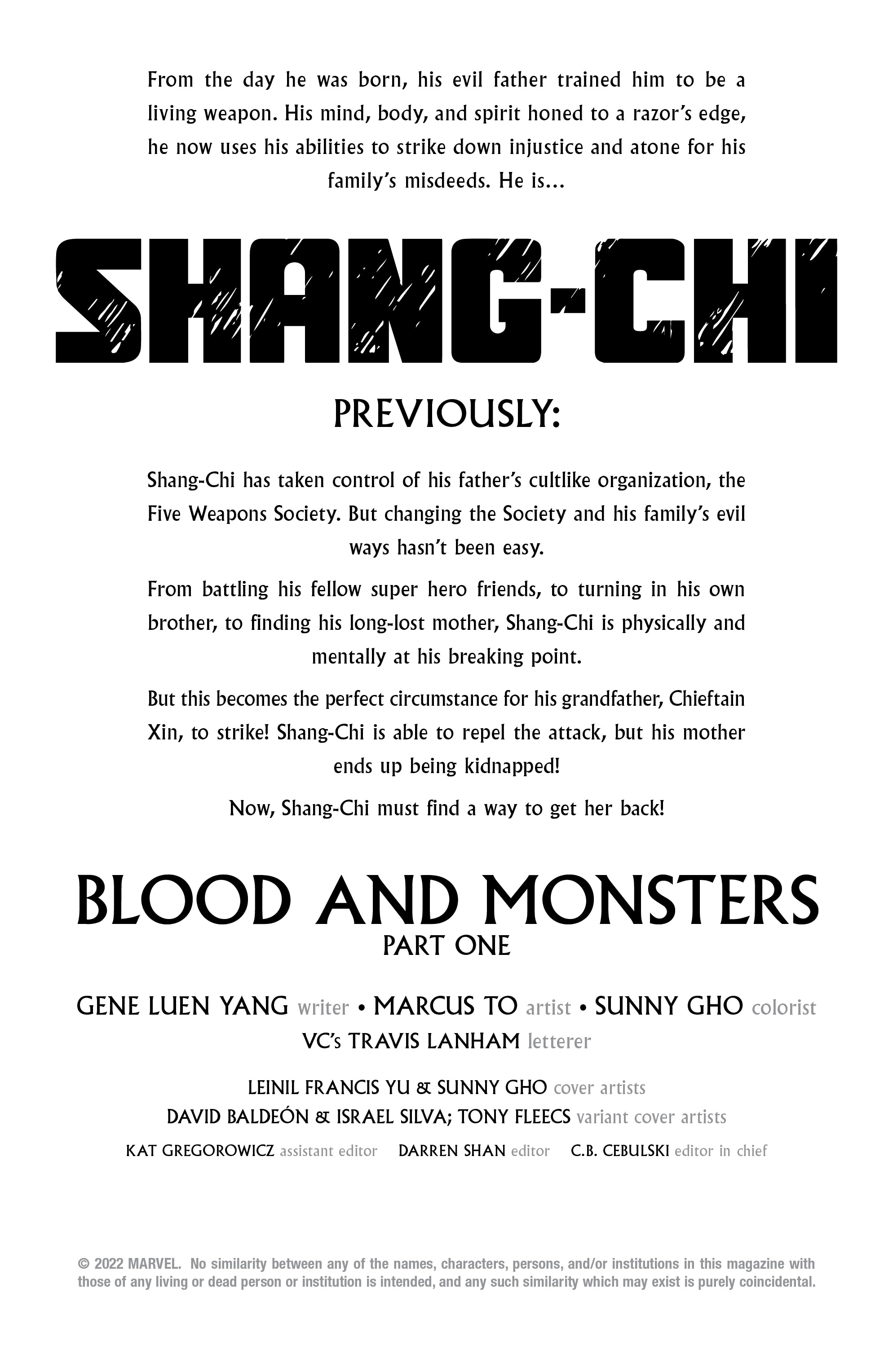 Read online Shang-Chi (2021) comic -  Issue #9 - 3