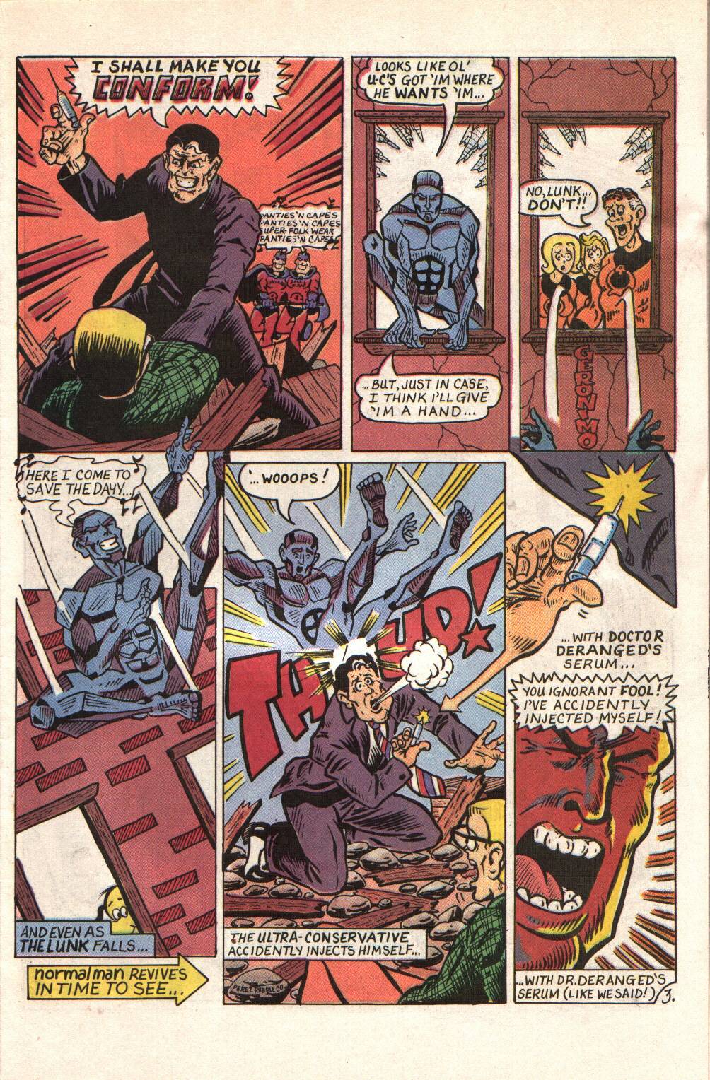 Read online Normalman comic -  Issue #1 - 5
