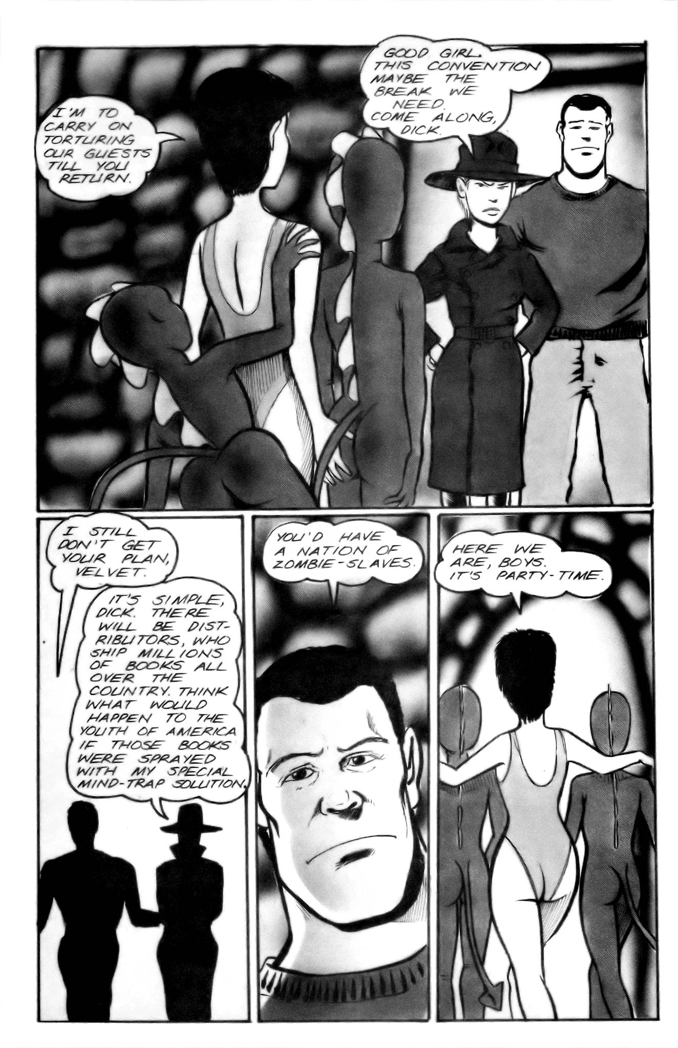 Read online Leather & Lace (1989) comic -  Issue #13 - 10