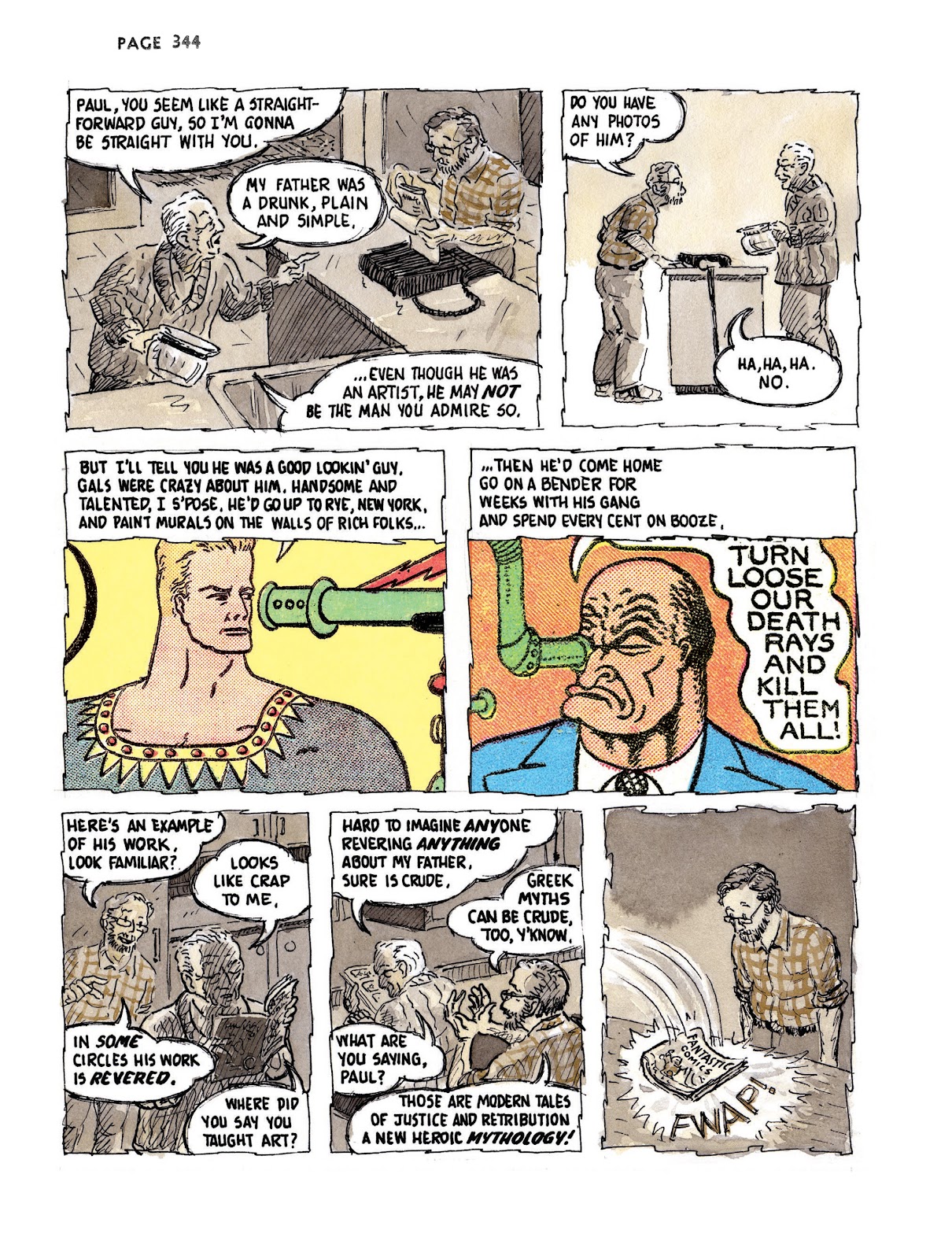 Turn Loose Our Death Rays and Kill Them All!: The Complete Works of Fletcher Hanks issue TPB (Part 4) - Page 77