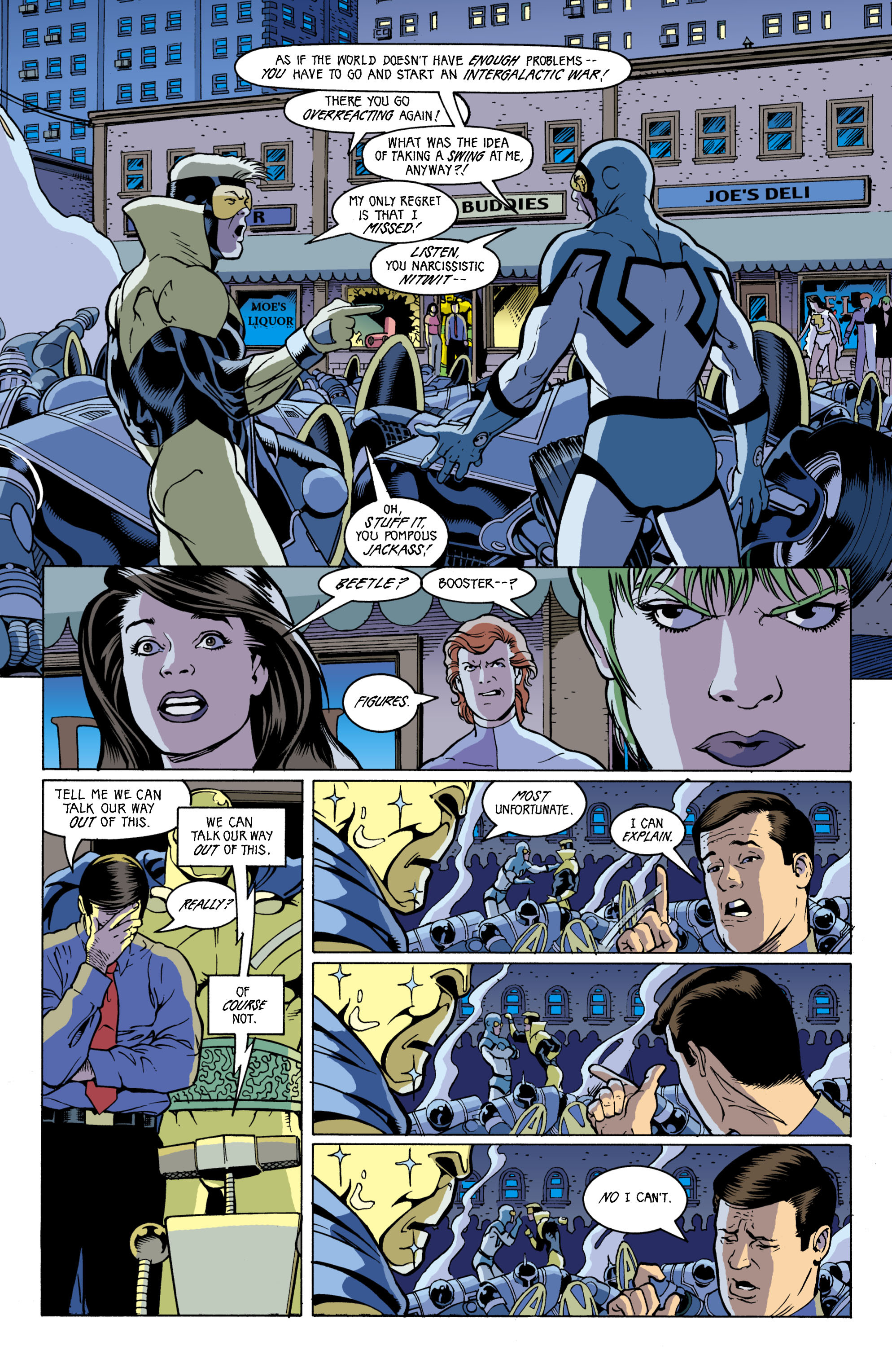 Read online Formerly Known as the Justice League comic -  Issue #6 - 12