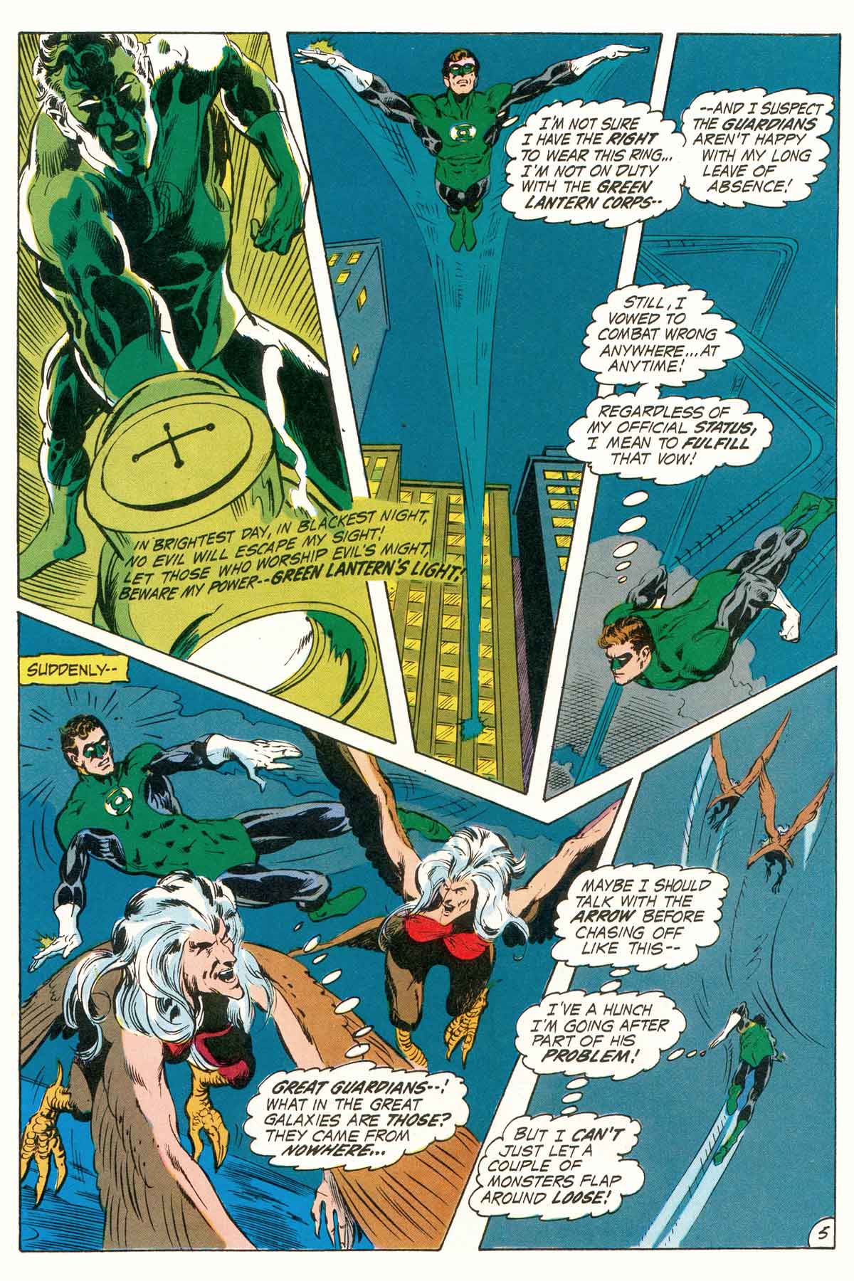 Read online Green Lantern/Green Arrow comic -  Issue #4 - 7