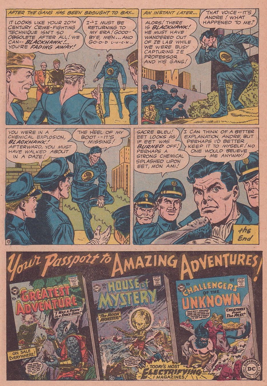 Read online Blackhawk (1957) comic -  Issue #147 - 32