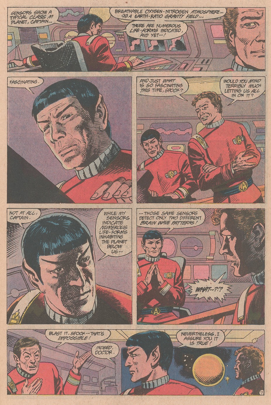 Read online Star Trek (1984) comic -  Issue #39 - 8