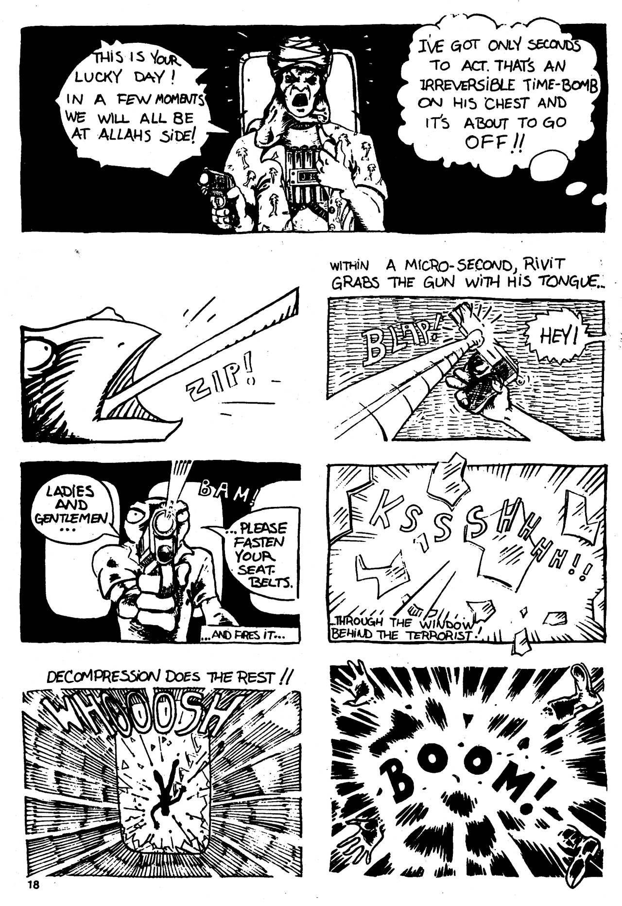 Read online Cold-Blooded Chameleon Commandos comic -  Issue #1 - 19