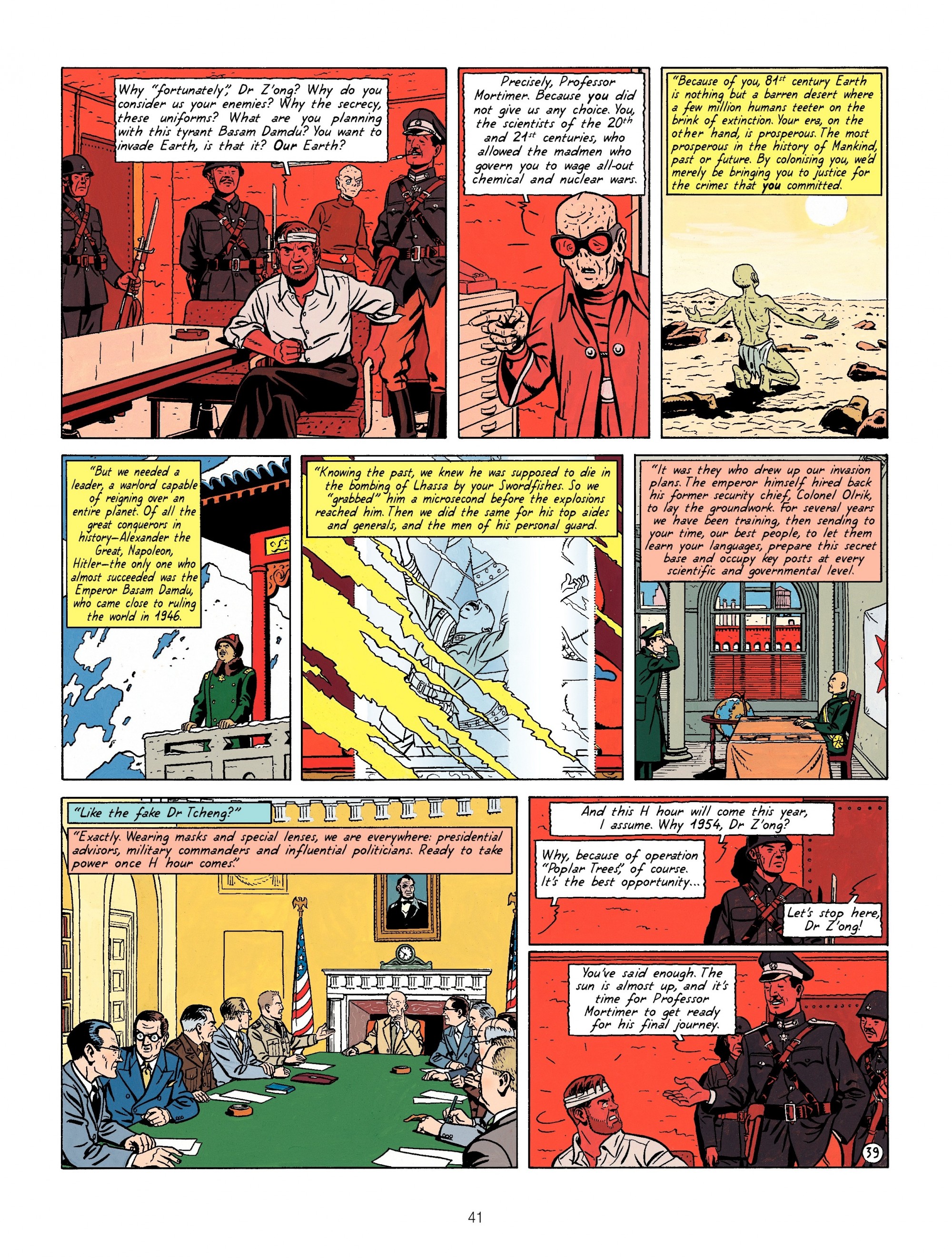 Read online Blake & Mortimer comic -  Issue #5 - 41