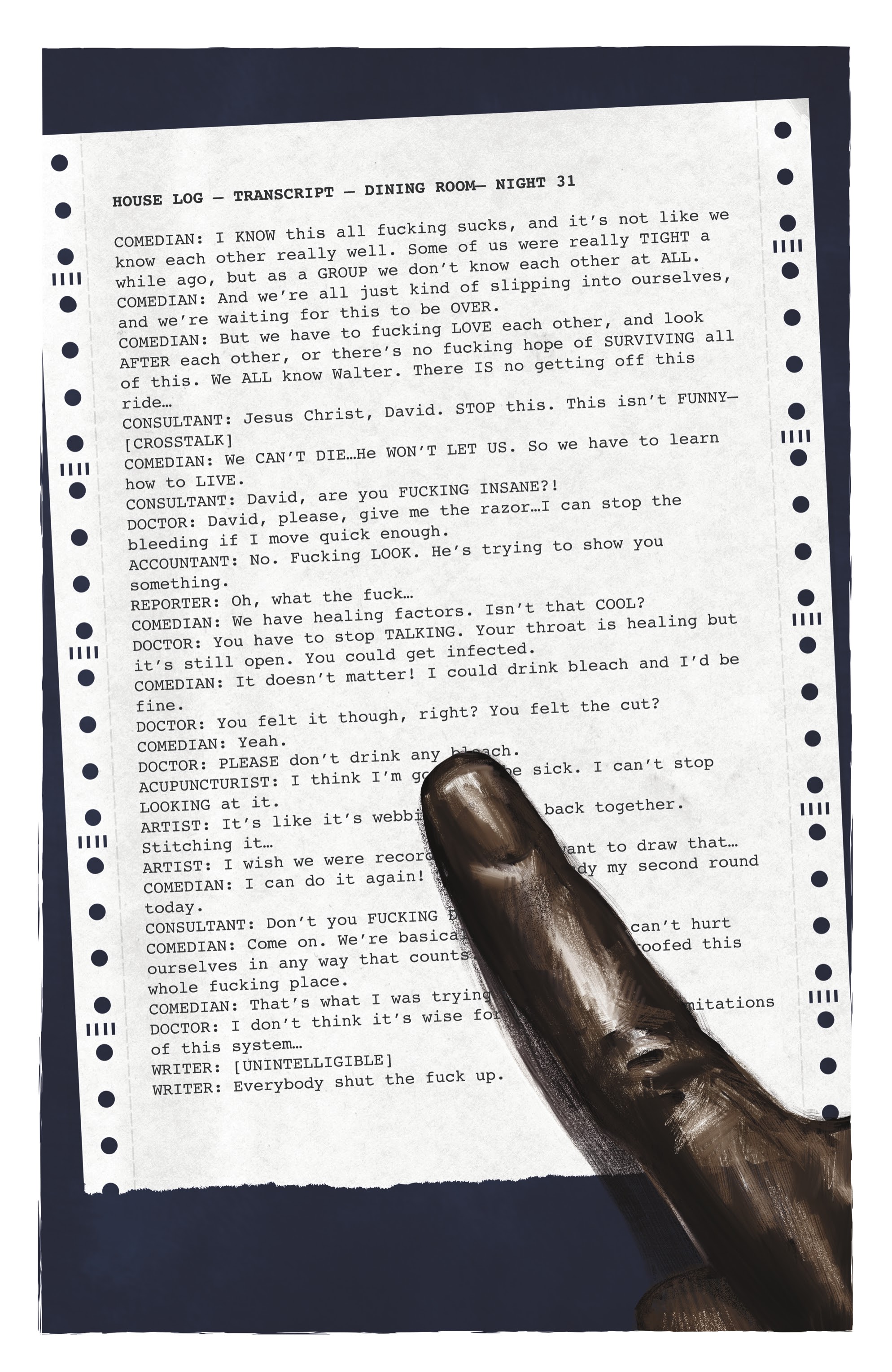 Read online The Nice House on the Lake comic -  Issue #5 - 7
