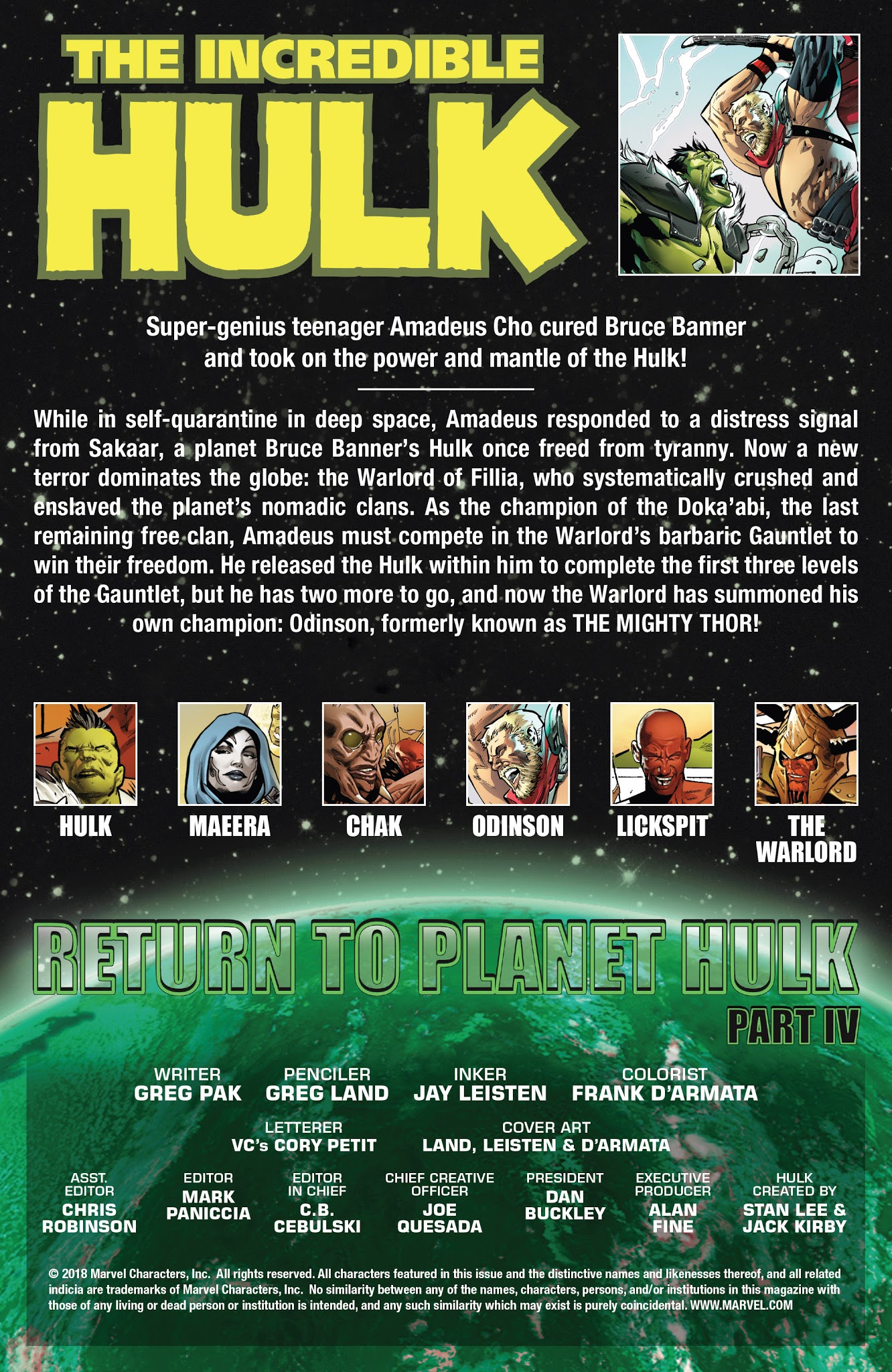 Read online Incredible Hulk (2017) comic -  Issue #712 - 2