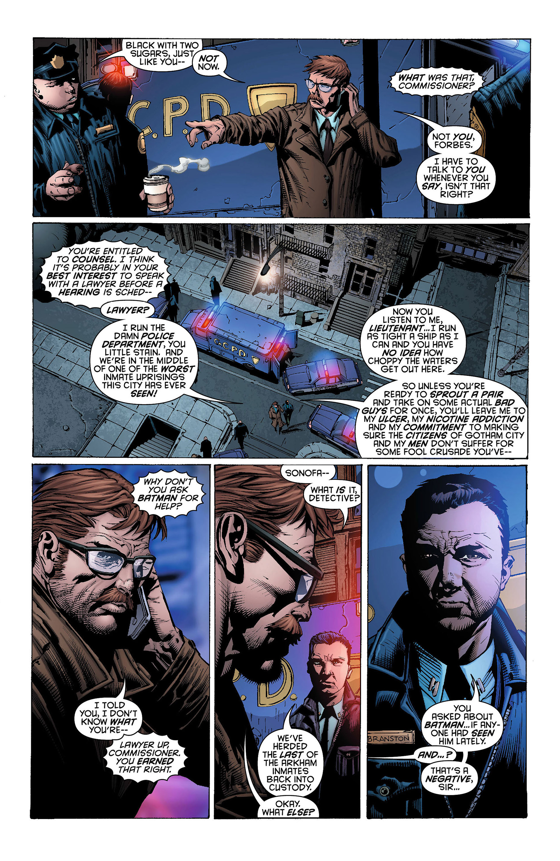 Read online Batman: The Dark Knight [II] (2011) comic -  Issue #6 - 9