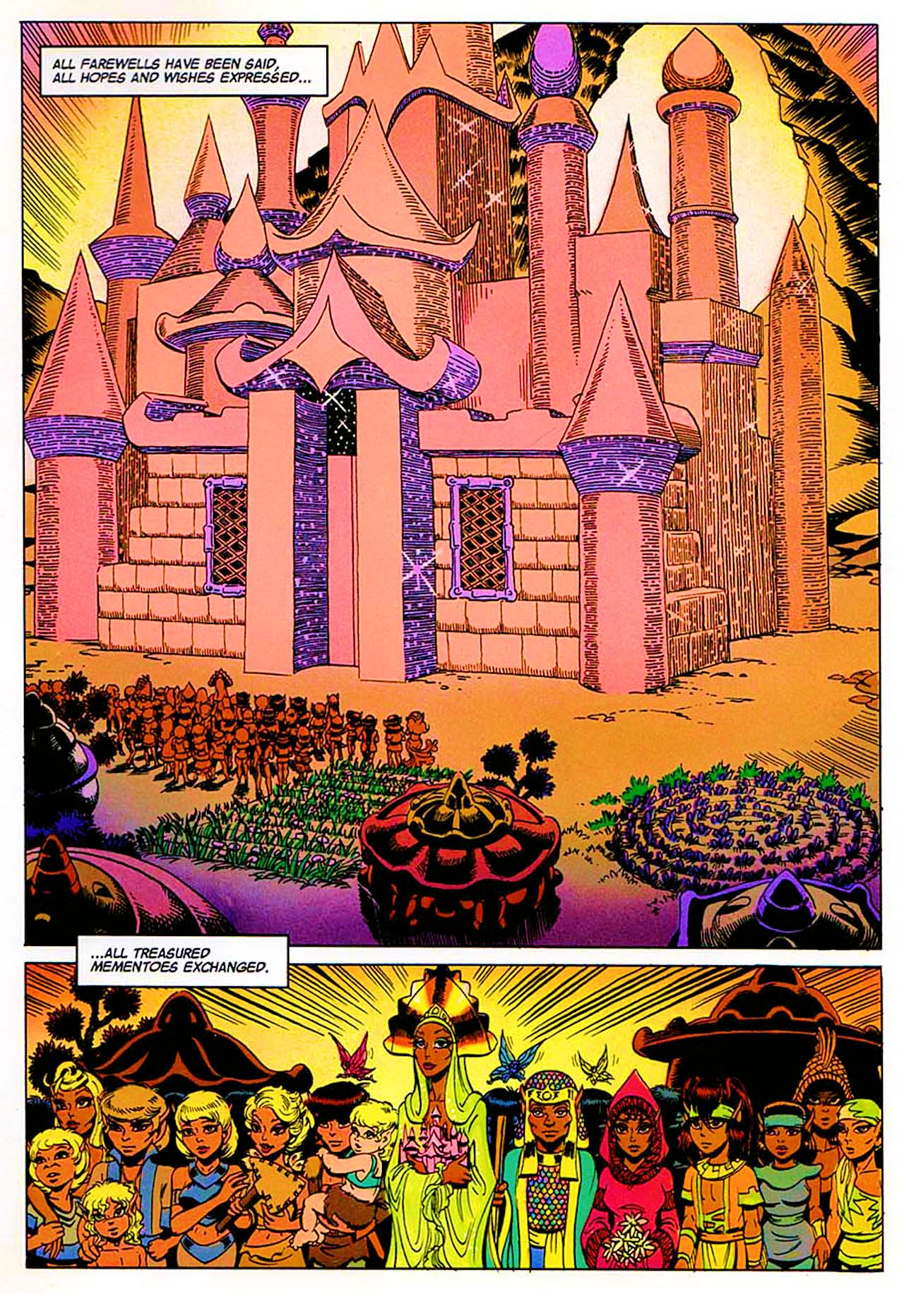 Read online ElfQuest: Kings of the Broken Wheel comic -  Issue #4 - 32