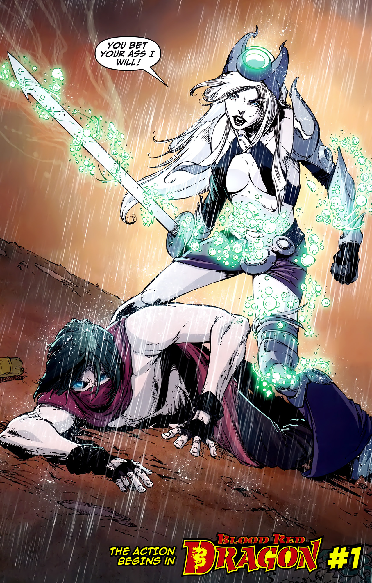 Read online Blood Red Dragon comic -  Issue #0 - 20