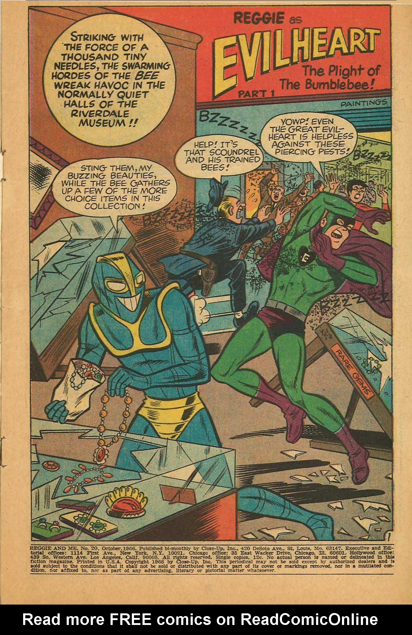 Read online Reggie and Me (1966) comic -  Issue #20 - 3