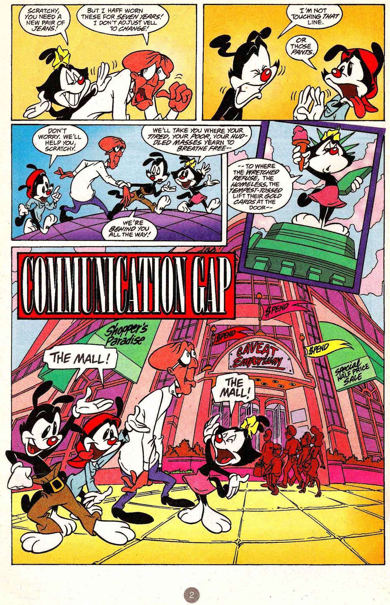 Read online Animaniacs comic -  Issue #36 - 4