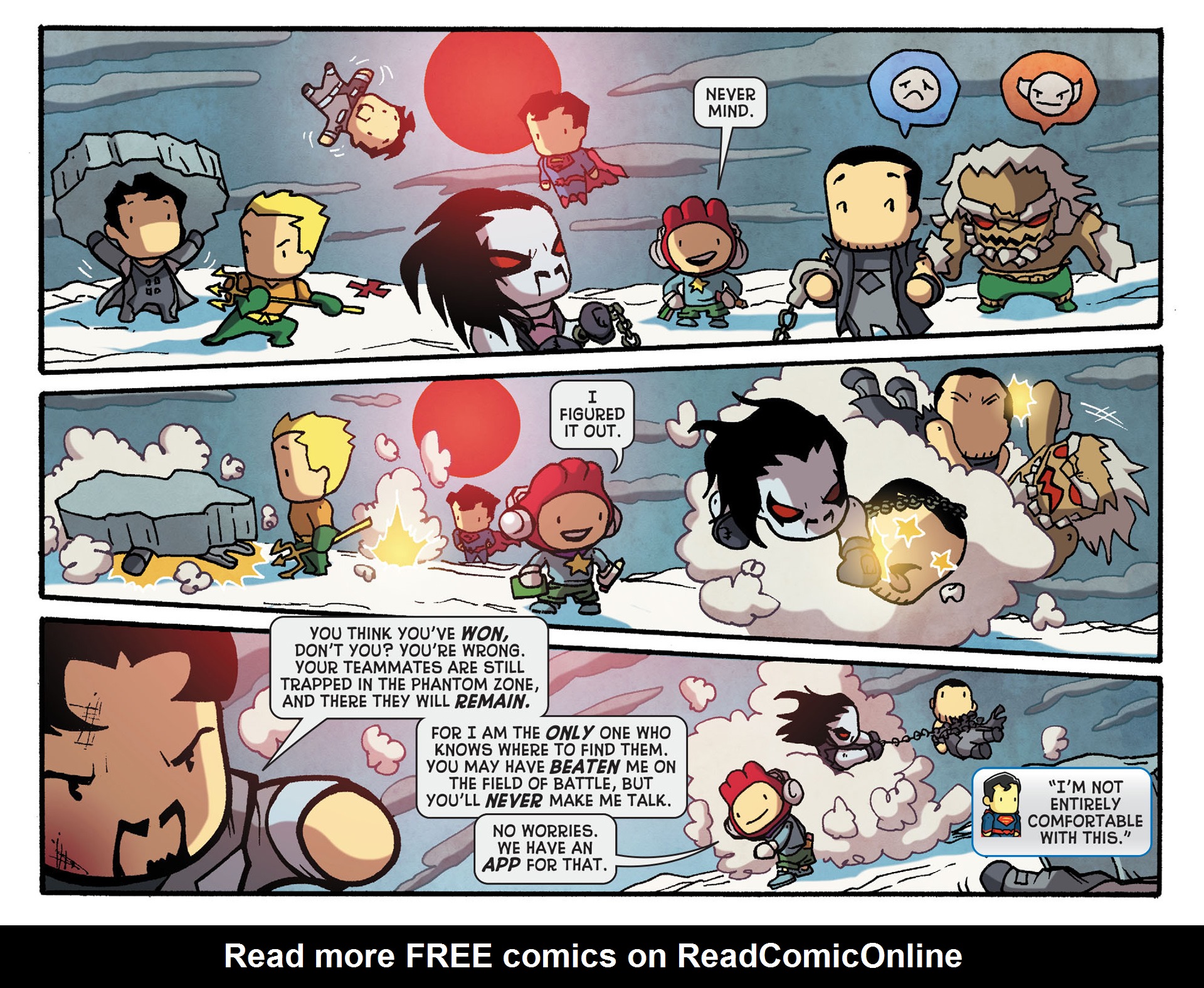 Read online Scribblenauts Unmasked: A Crisis of Imagination comic -  Issue #11 - 10