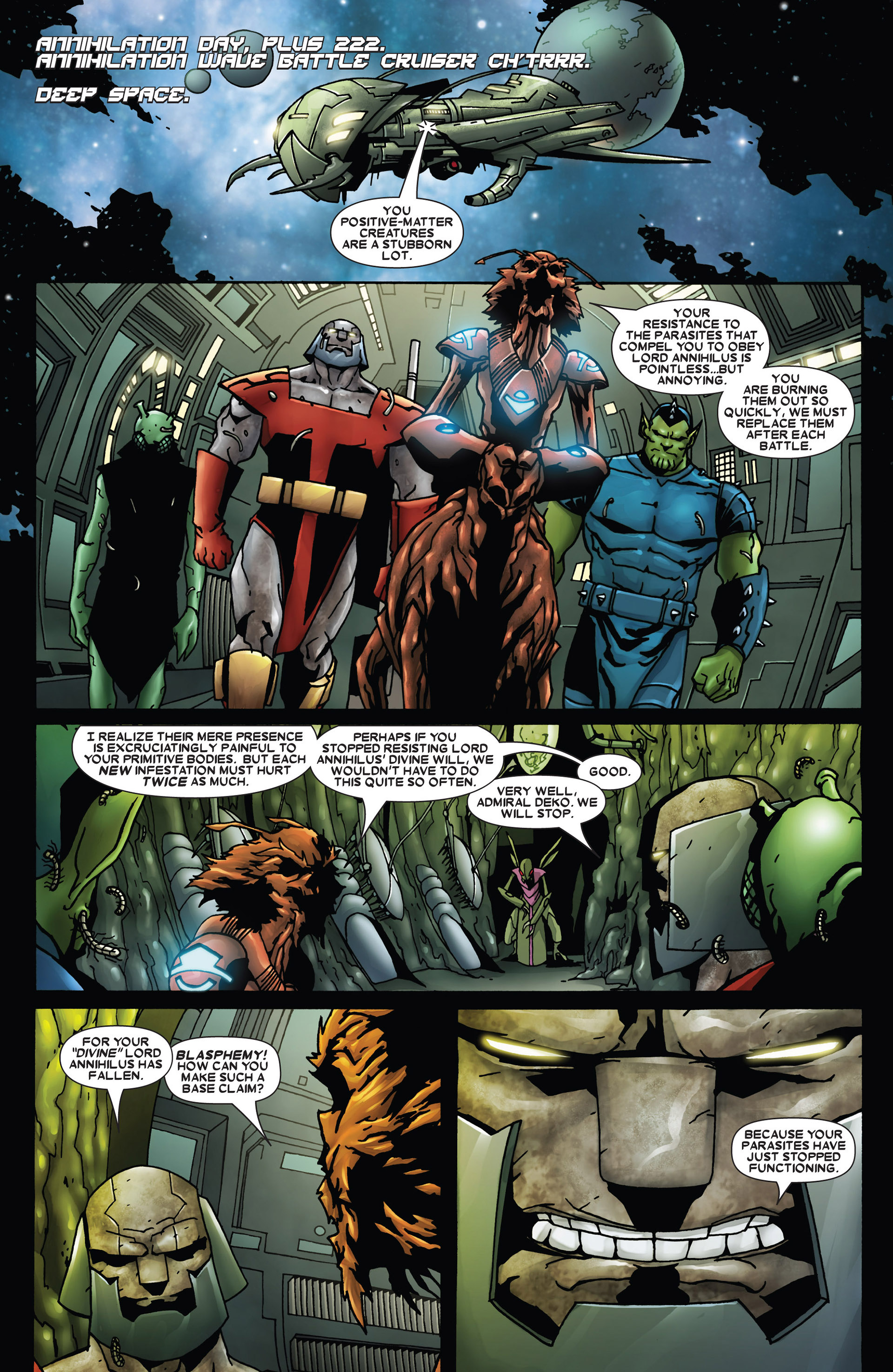 Read online Annihilation: Heralds Of Galactus comic -  Issue #1 - 2