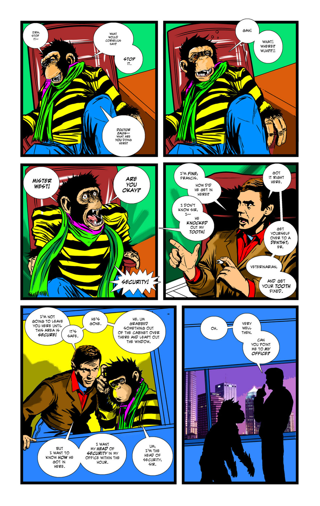 Read online The Mis-Adventures of Adam West (2012) comic -  Issue #5 - 10