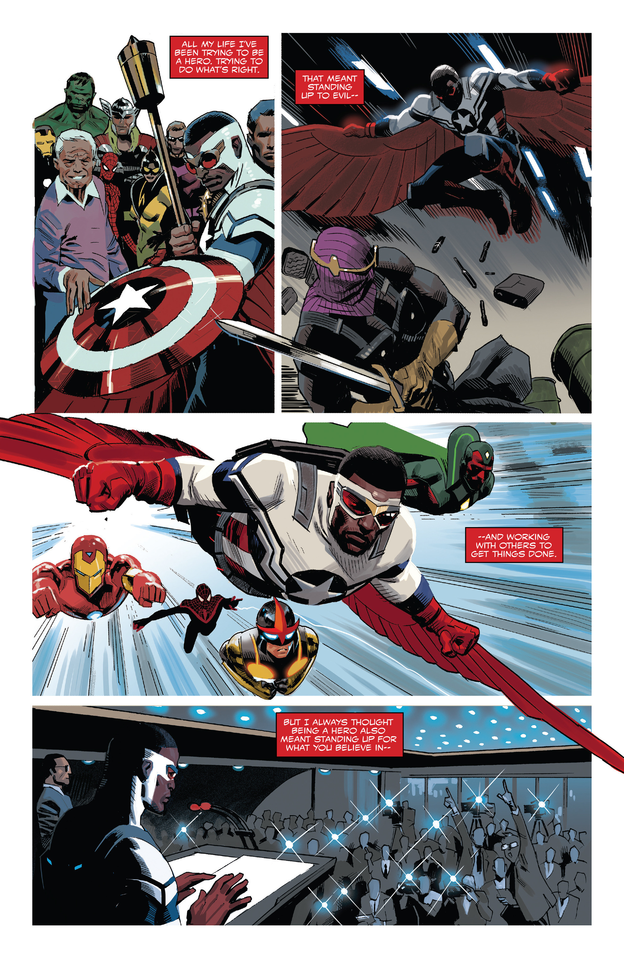 Read online Captain America: Sam Wilson comic -  Issue #18 - 4