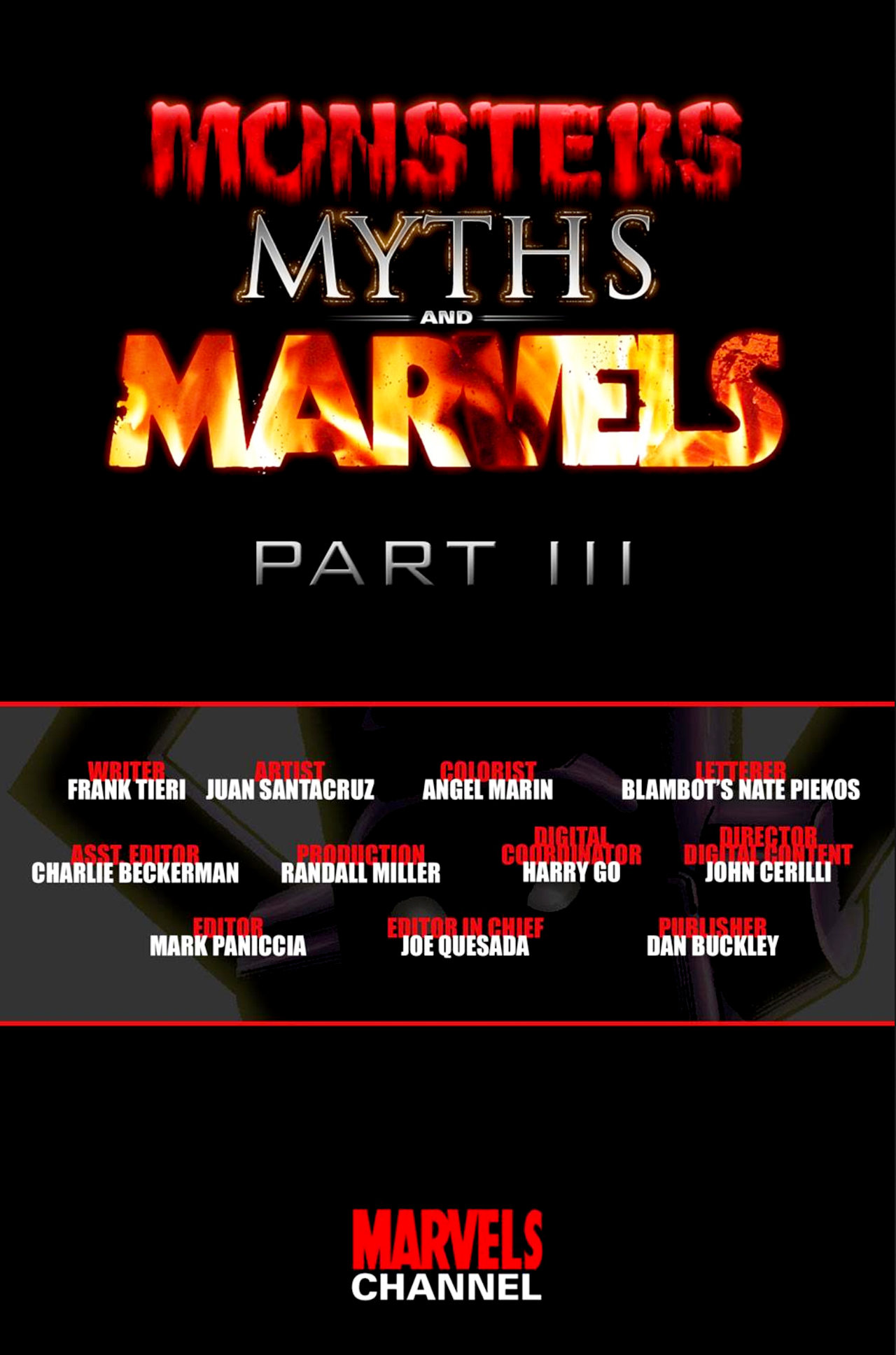 Read online Monsters, Myths, And Marvels comic -  Issue #3 - 2