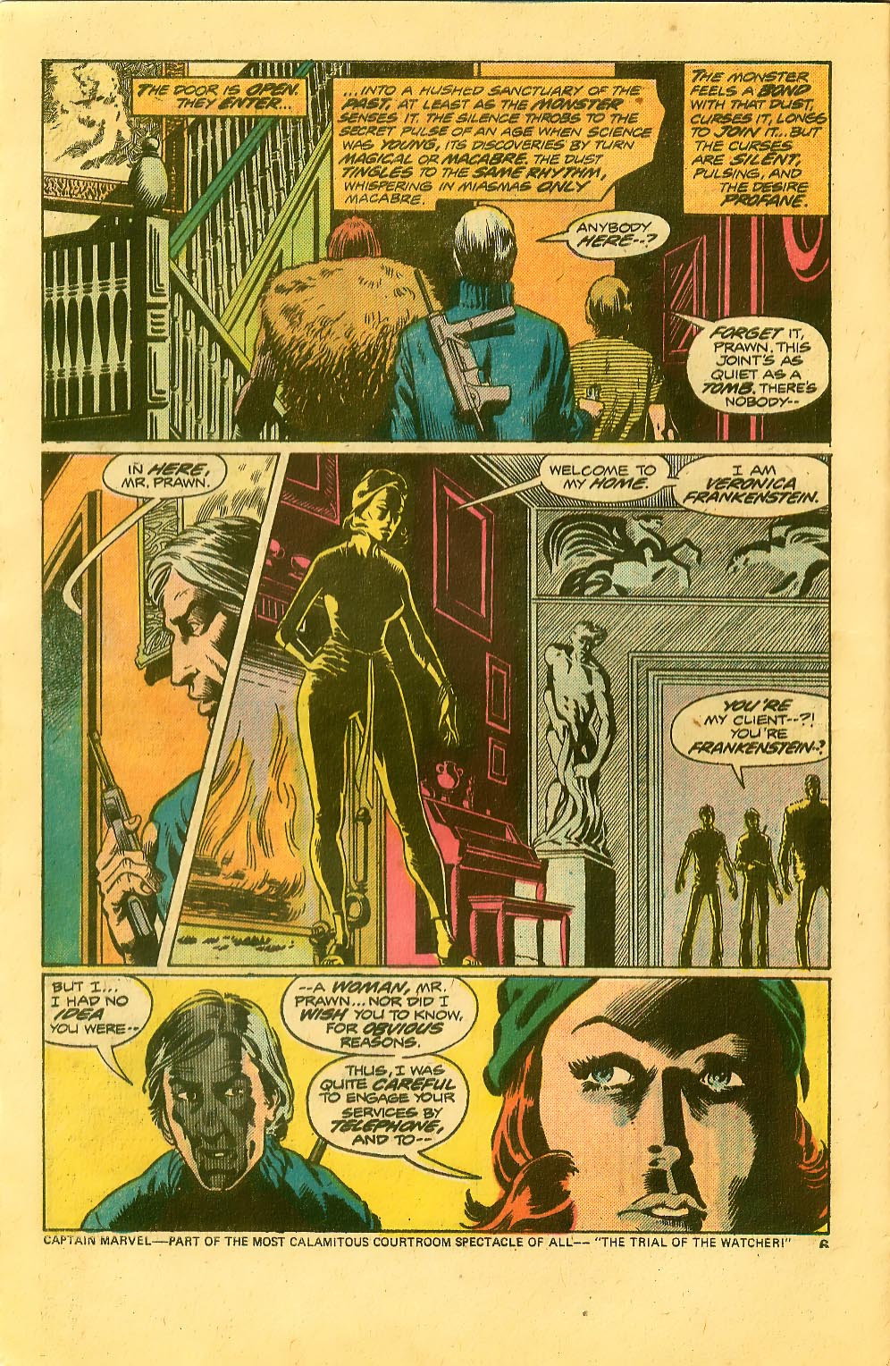 Read online Frankenstein (1973) comic -  Issue #16 - 5