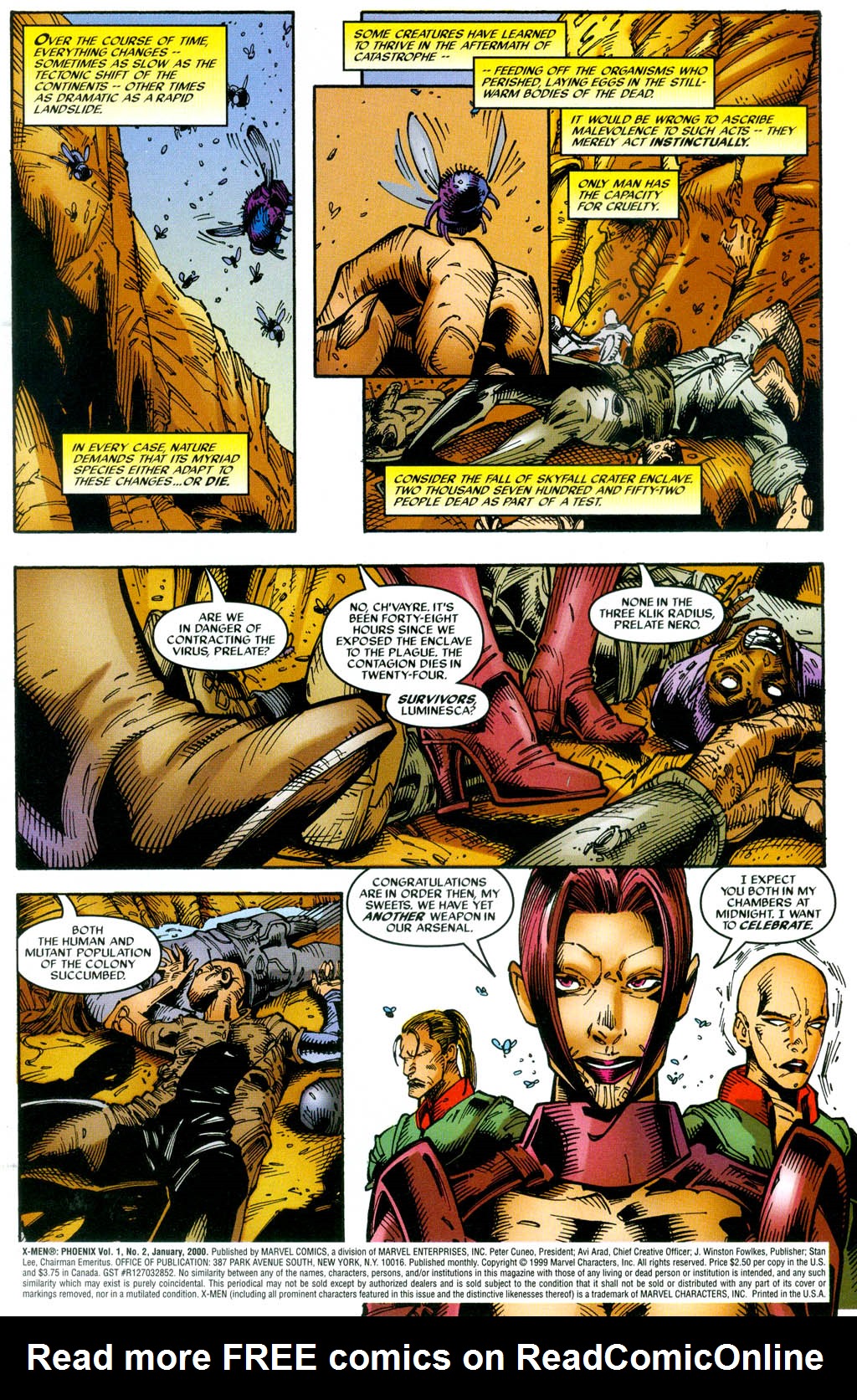 Read online X-Men: Phoenix comic -  Issue #2 - 2