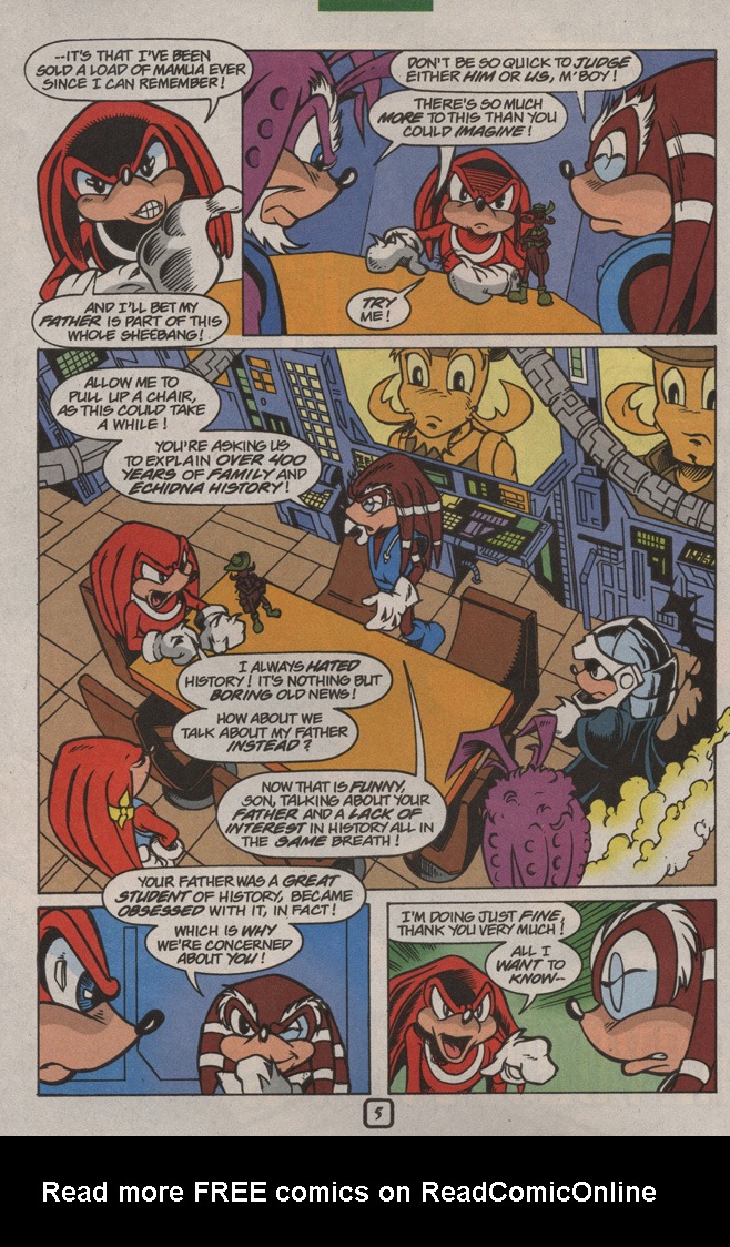 Read online Knuckles the Echidna comic -  Issue #22 - 8