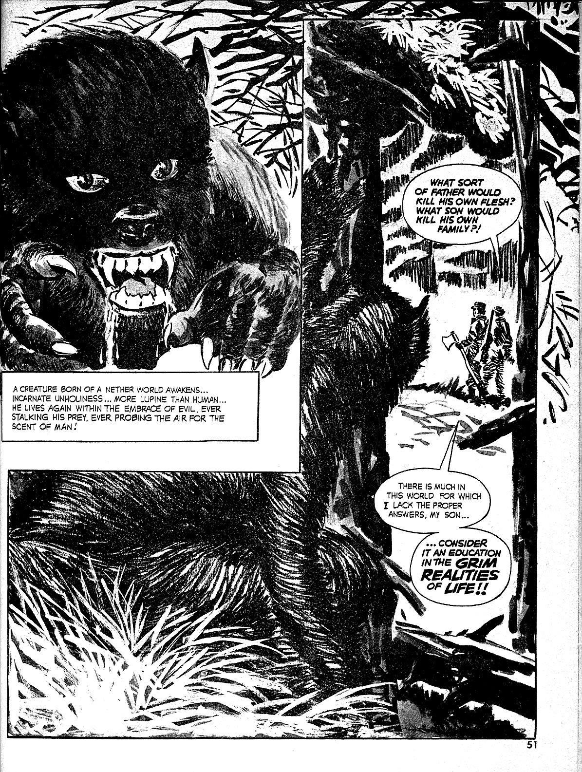 Read online Nightmare (1970) comic -  Issue #7 - 51