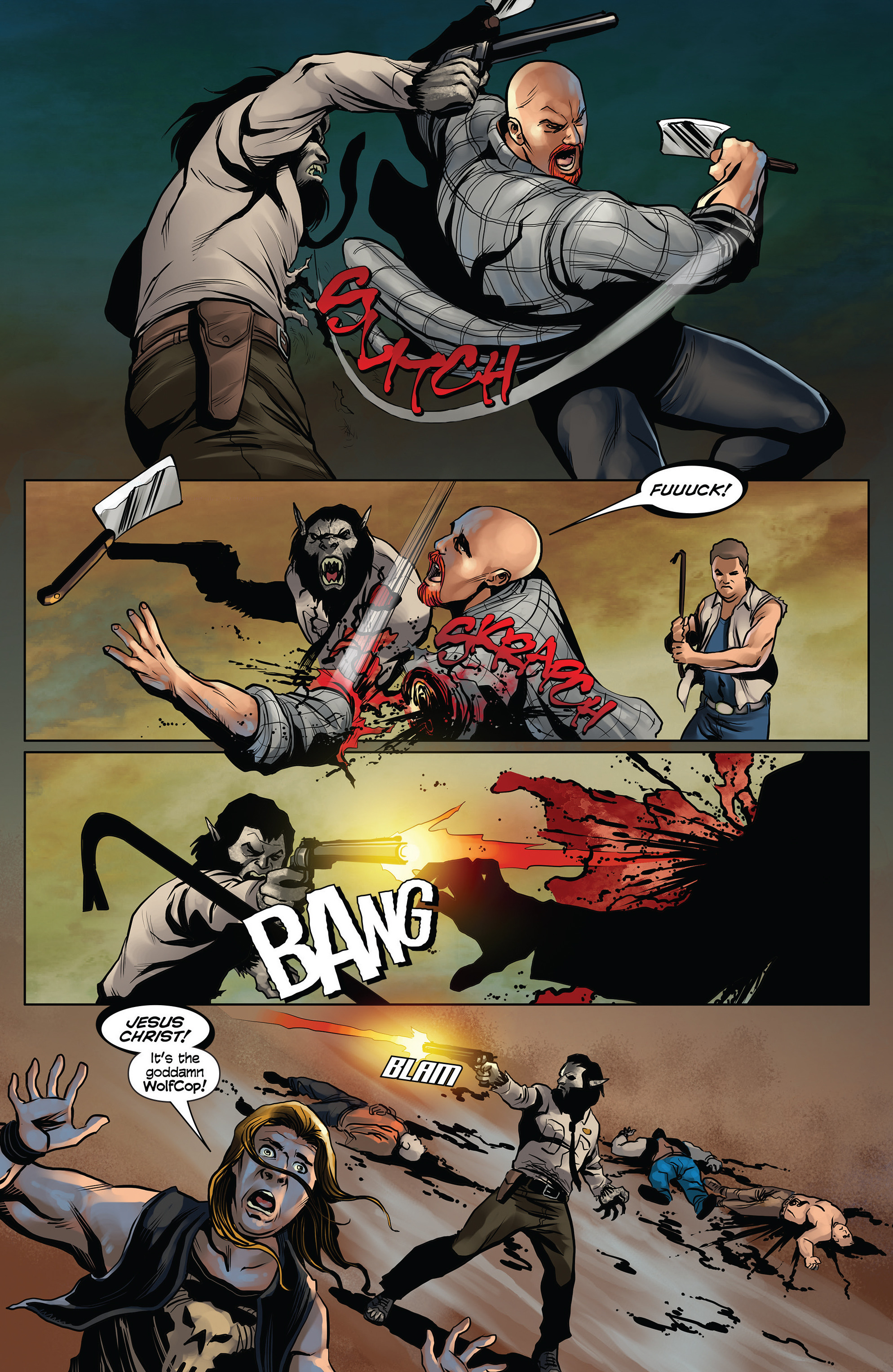 Read online Wolfcop comic -  Issue #3 - 5