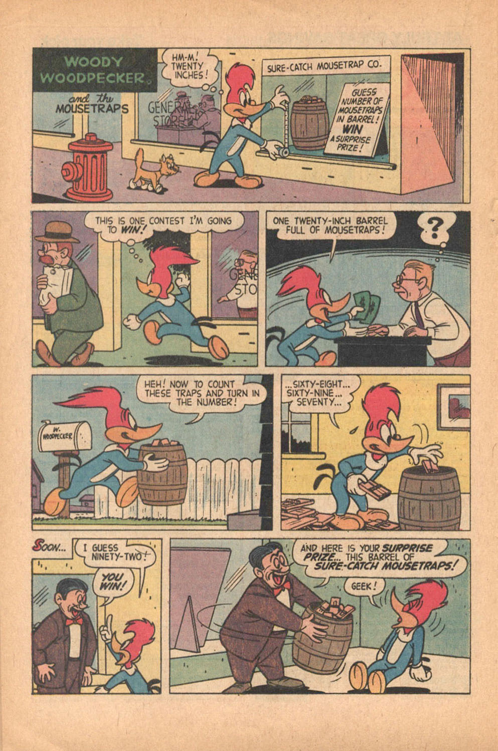 Read online Walter Lantz Woody Woodpecker (1962) comic -  Issue #119 - 19
