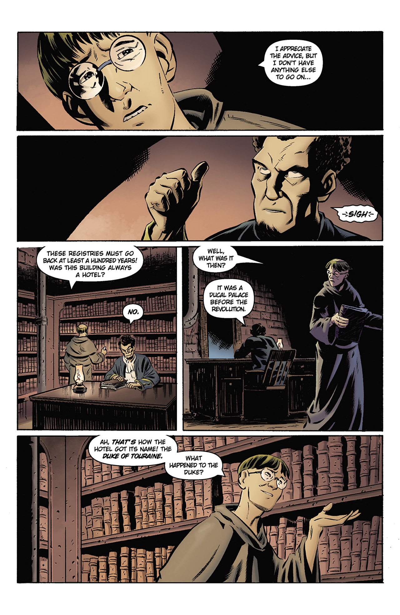 Read online Rex Mundi (2006) comic -  Issue # TPB 6 - 210