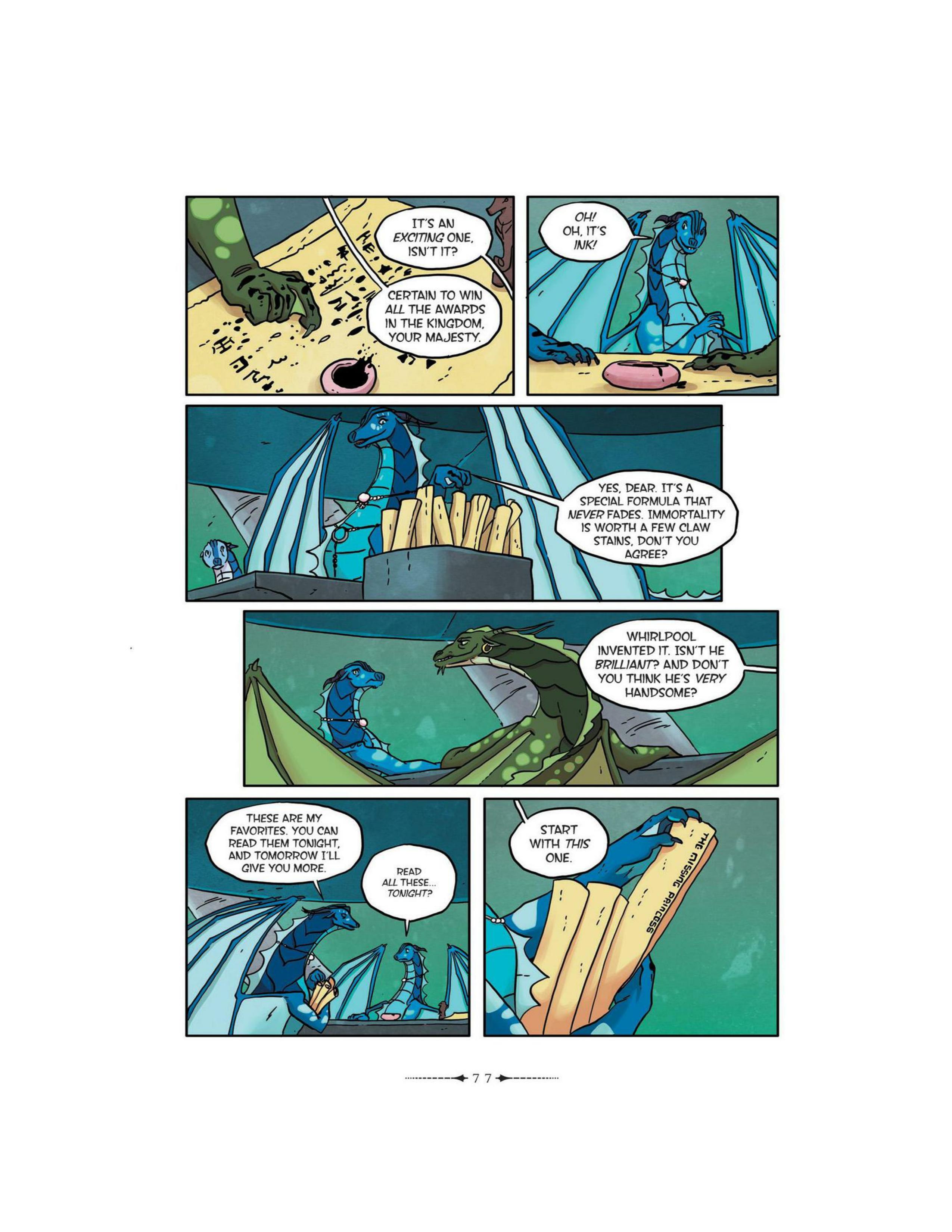 Read online Wings of Fire comic -  Issue # TPB 2 (Part 1) - 86