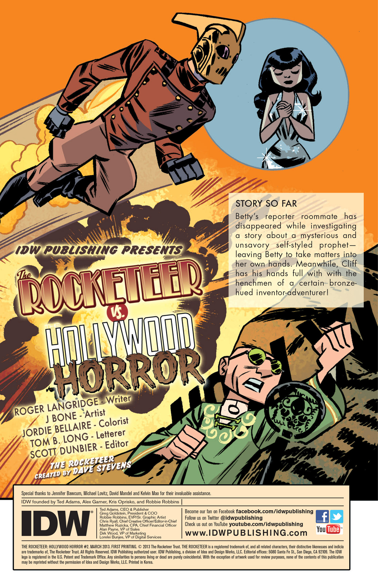 Read online The Rocketeer: Hollywood Horror comic -  Issue #2 - 2