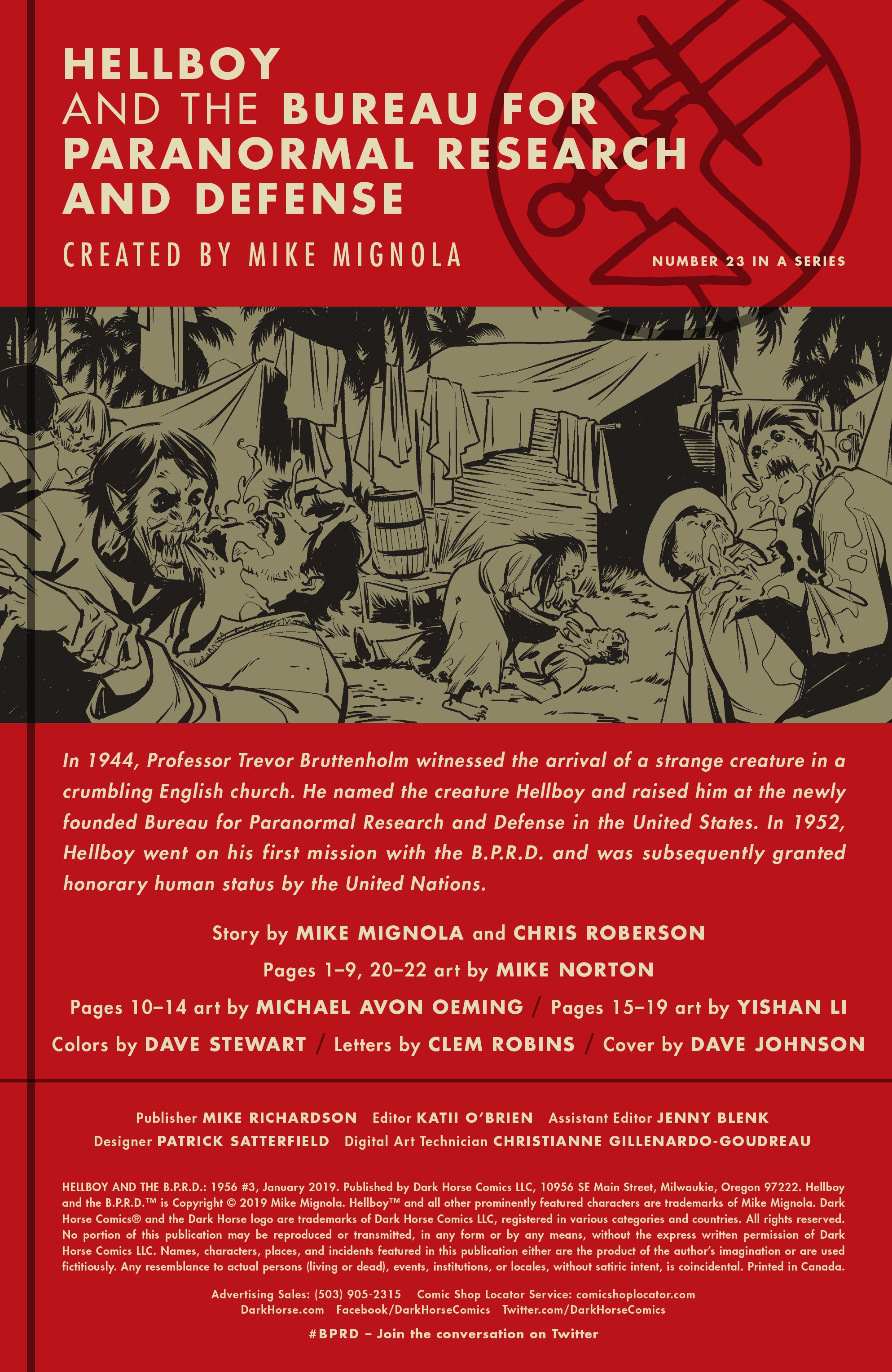 Read online Hellboy and the B.P.R.D. 1956 comic -  Issue #3 - 2