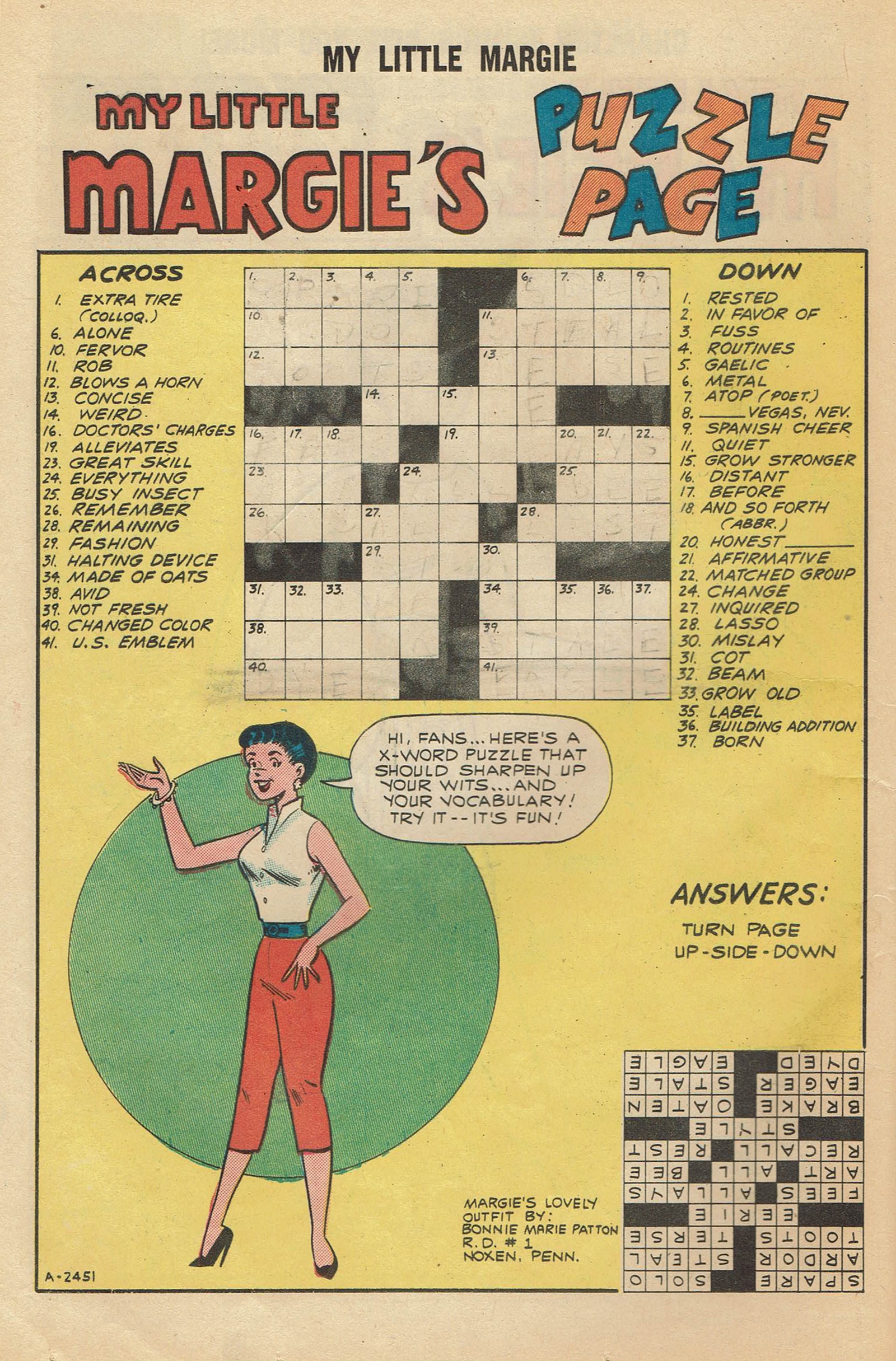 Read online My Little Margie (1954) comic -  Issue #46 - 24