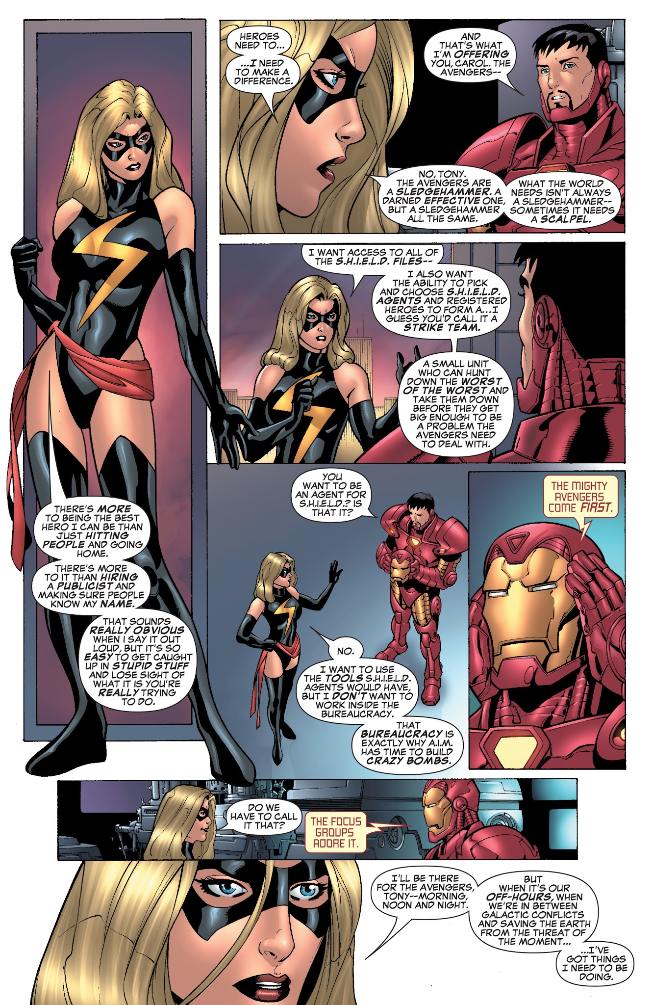 Read online Captain Marvel: Carol Danvers – The Ms. Marvel Years comic -  Issue # TPB - 319