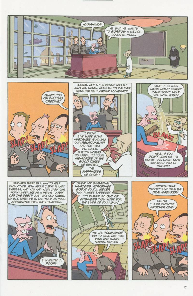 Read online Futurama Comics comic -  Issue #5 - 16